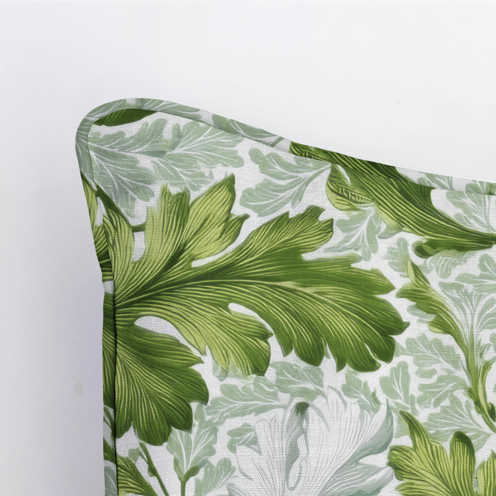 Almost Emerald Throw Pillow - Lemon Park