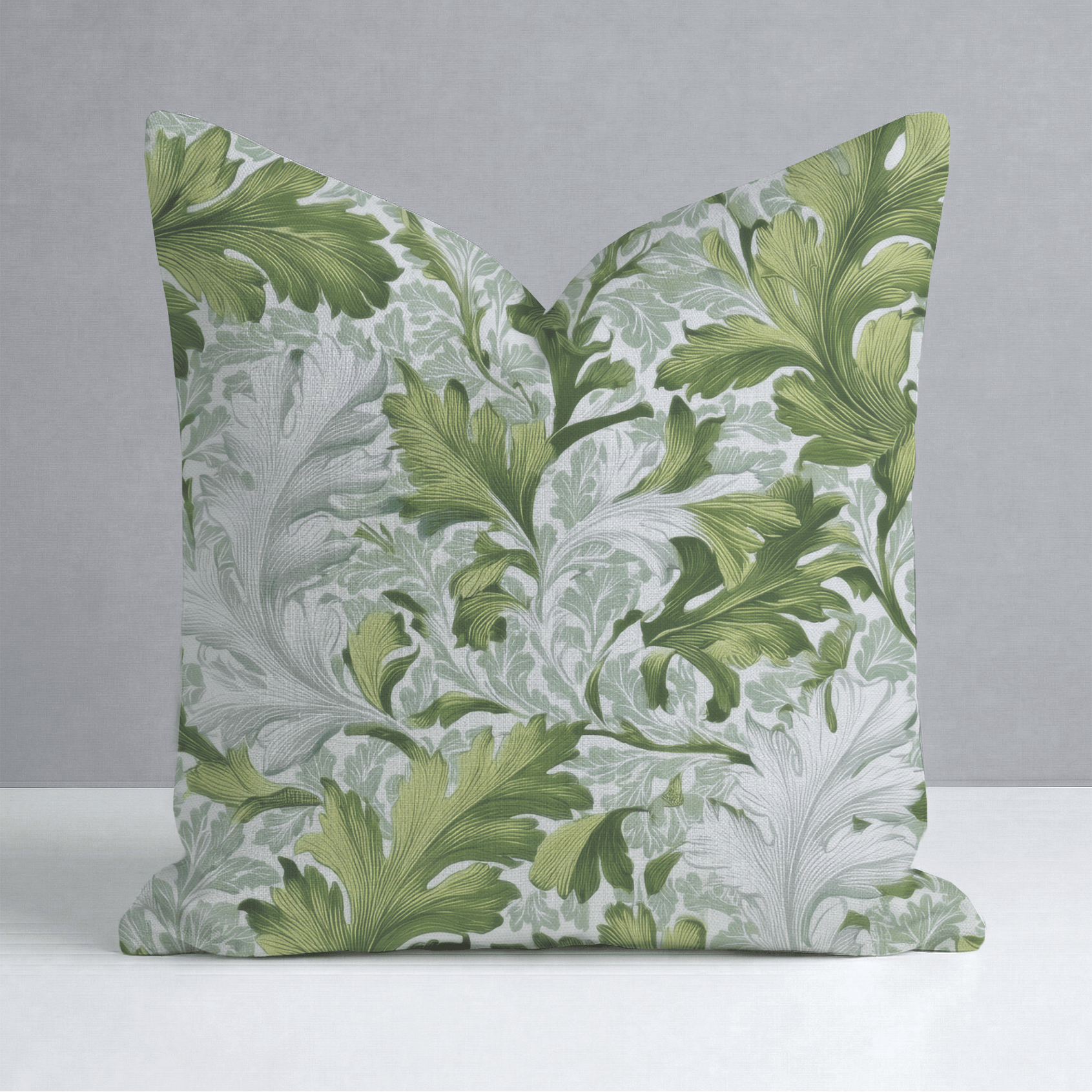 Almost Emerald Throw Pillow - Lemon Park