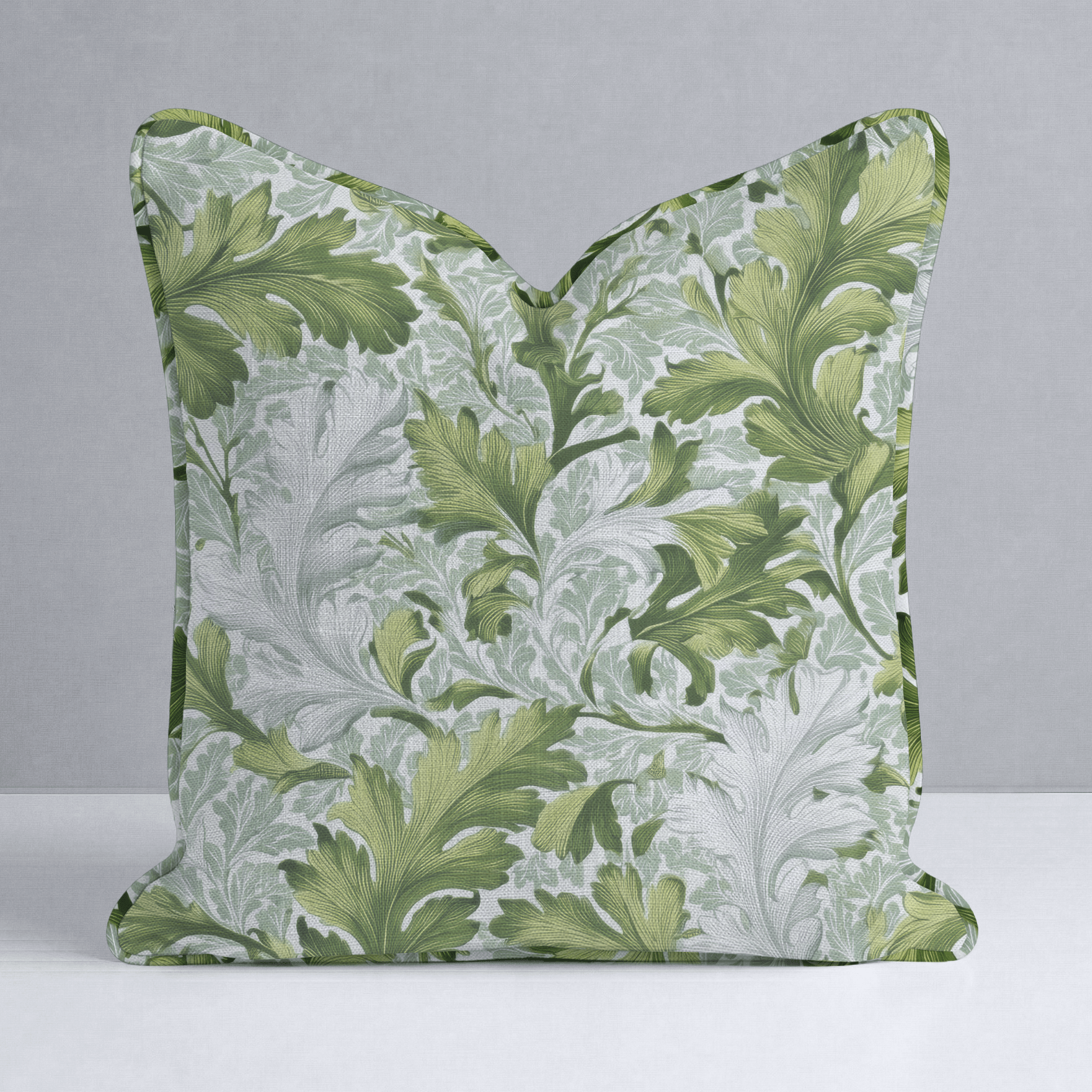 Almost Emerald Throw Pillow - Lemon Park