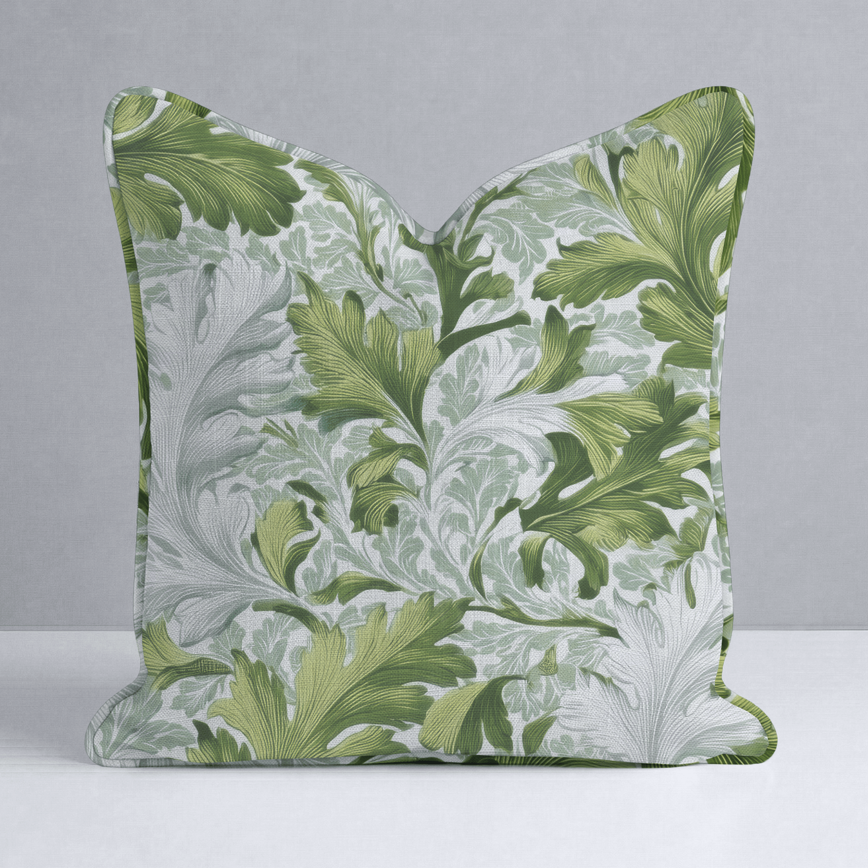 Almost Emerald Throw Pillow - Lemon Park