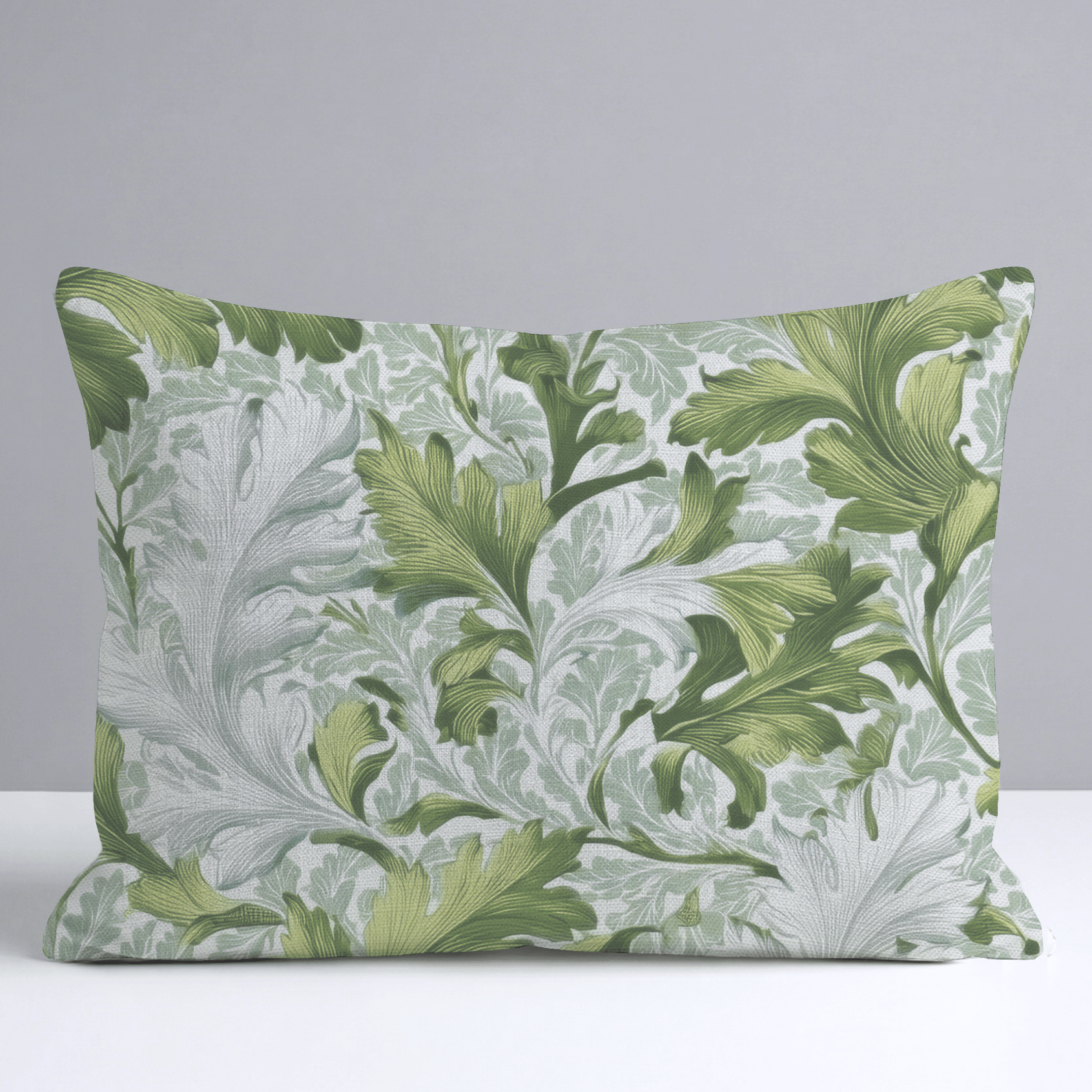 Almost Emerald Throw Pillow - Lemon Park