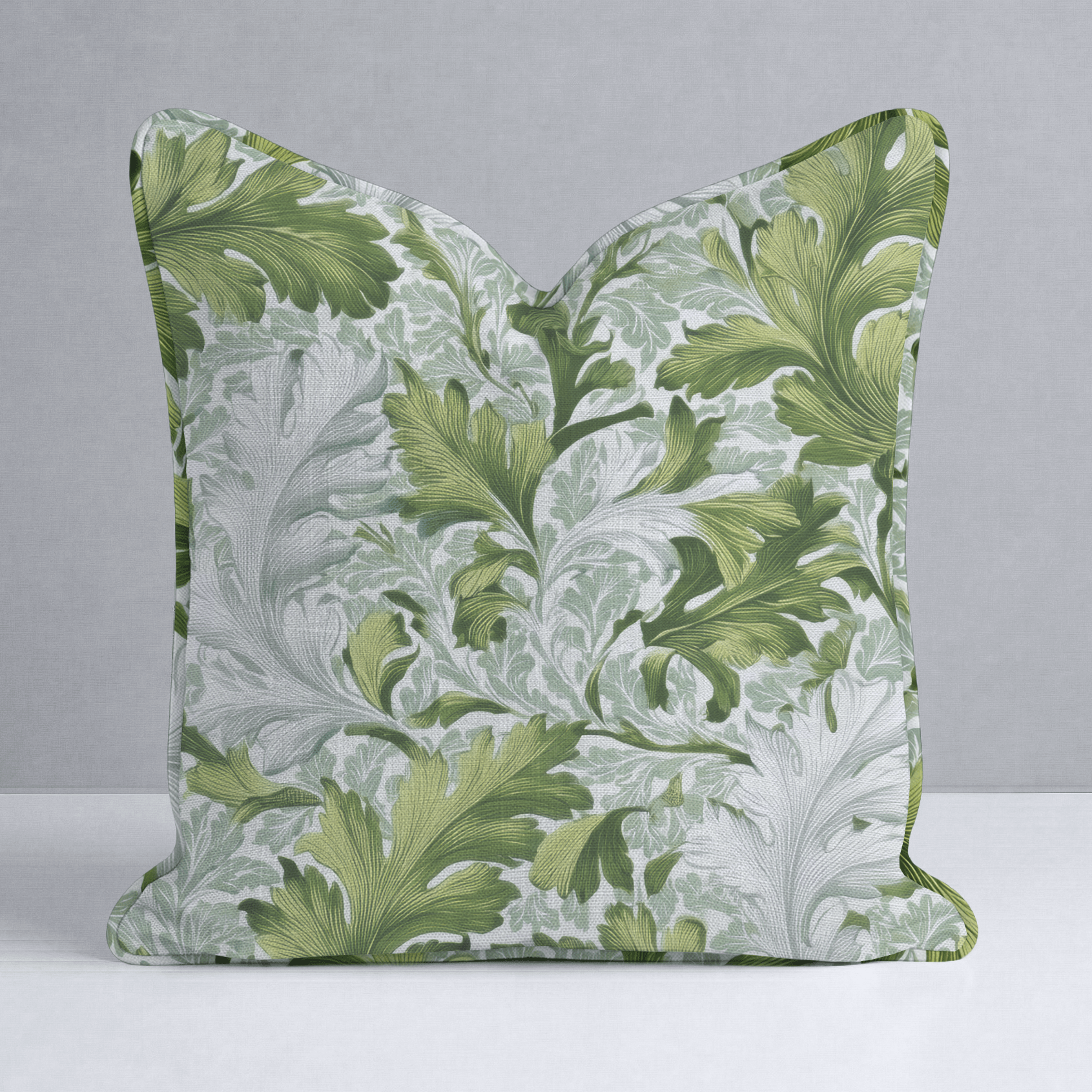 Almost Emerald Throw Pillow - Lemon Park