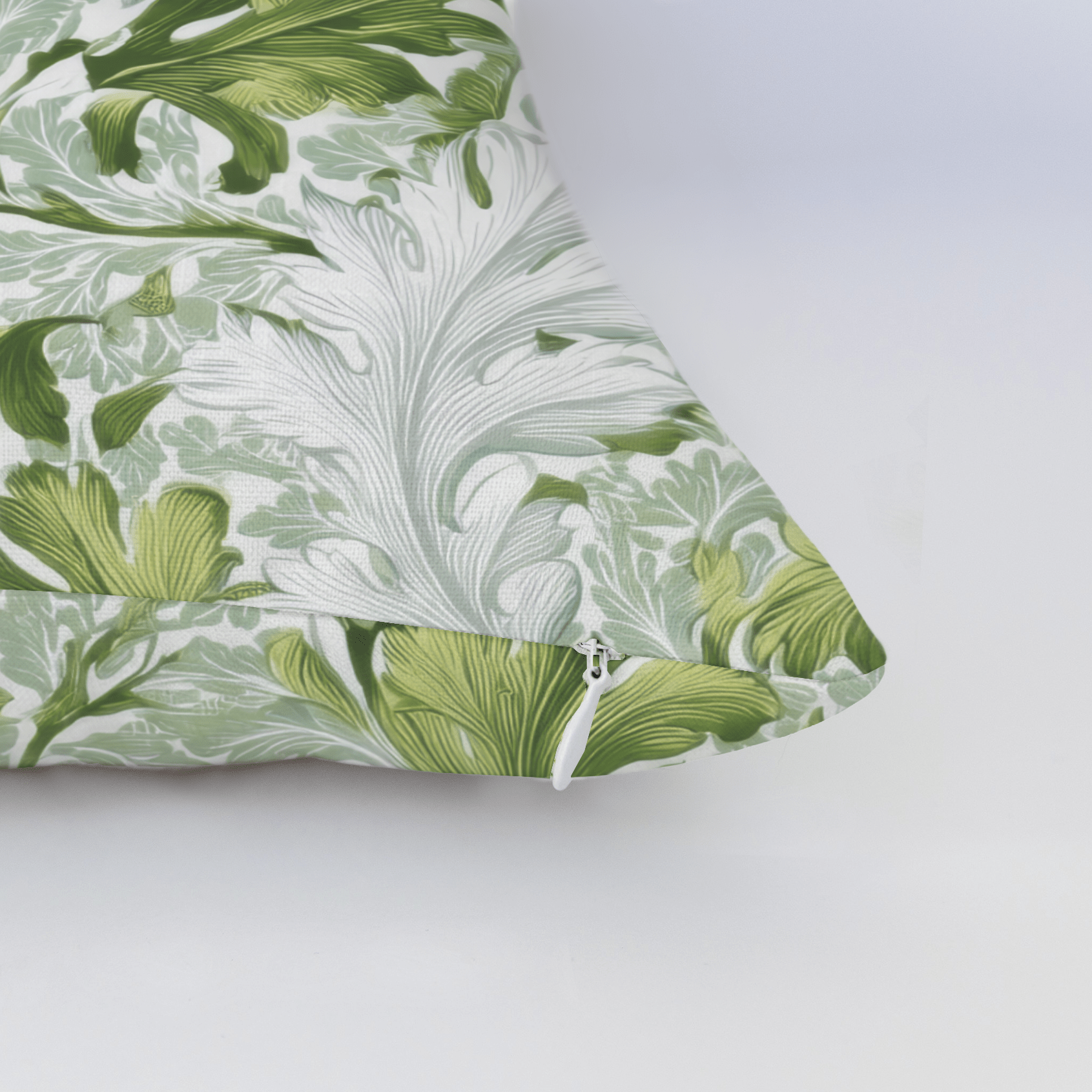 Almost Emerald Throw Pillow - Lemon Park