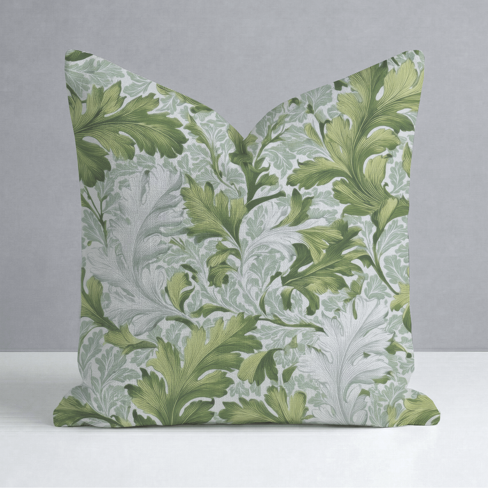 Almost Emerald Throw Pillow - Lemon Park