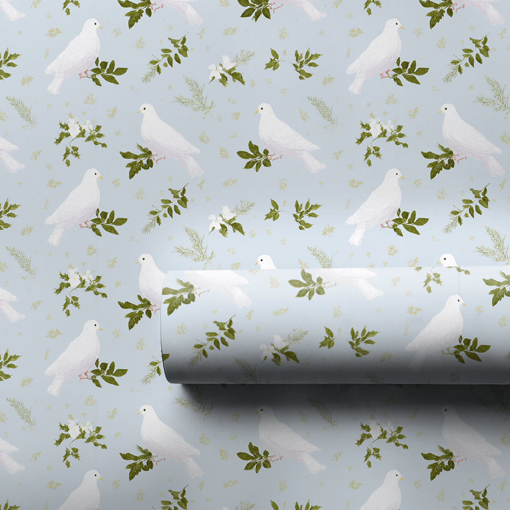 And a Partridge In a Pear Tree - Wrapping Paper - Lemon Park