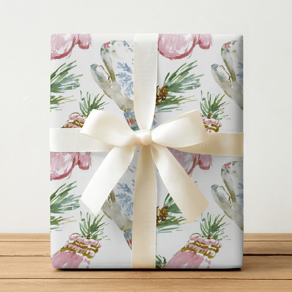 Anna Mittens - Wrapping Paper - Lemon Park