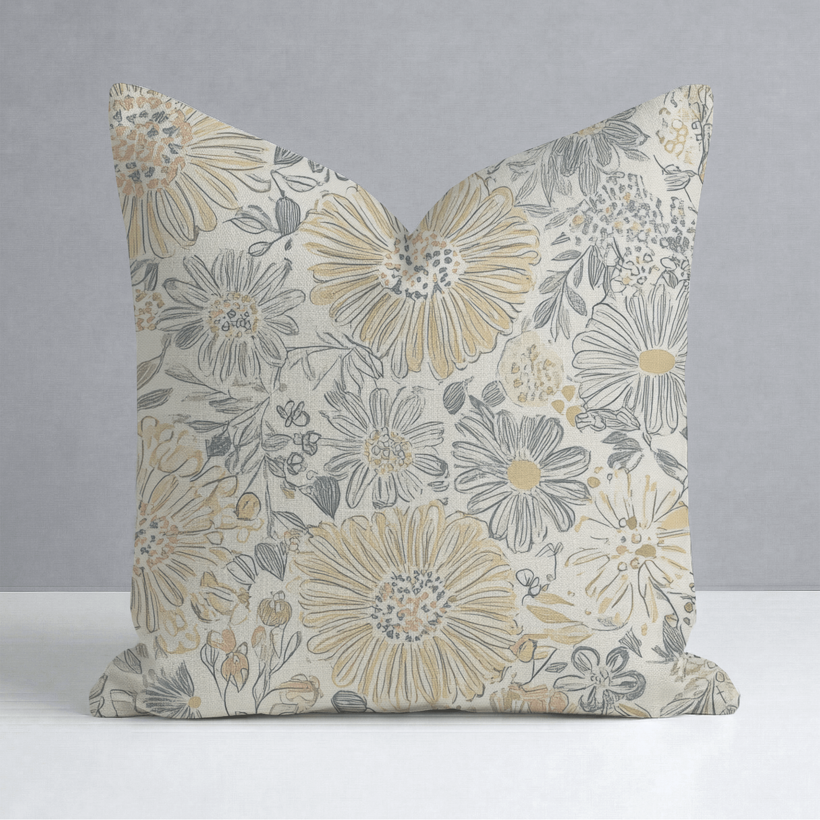 Annelouise Throw Pillow - Lemon Park