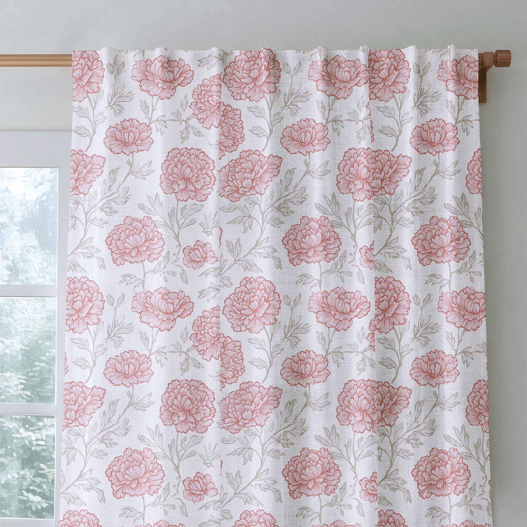 Antique Rose - Drapery - Lemon Park