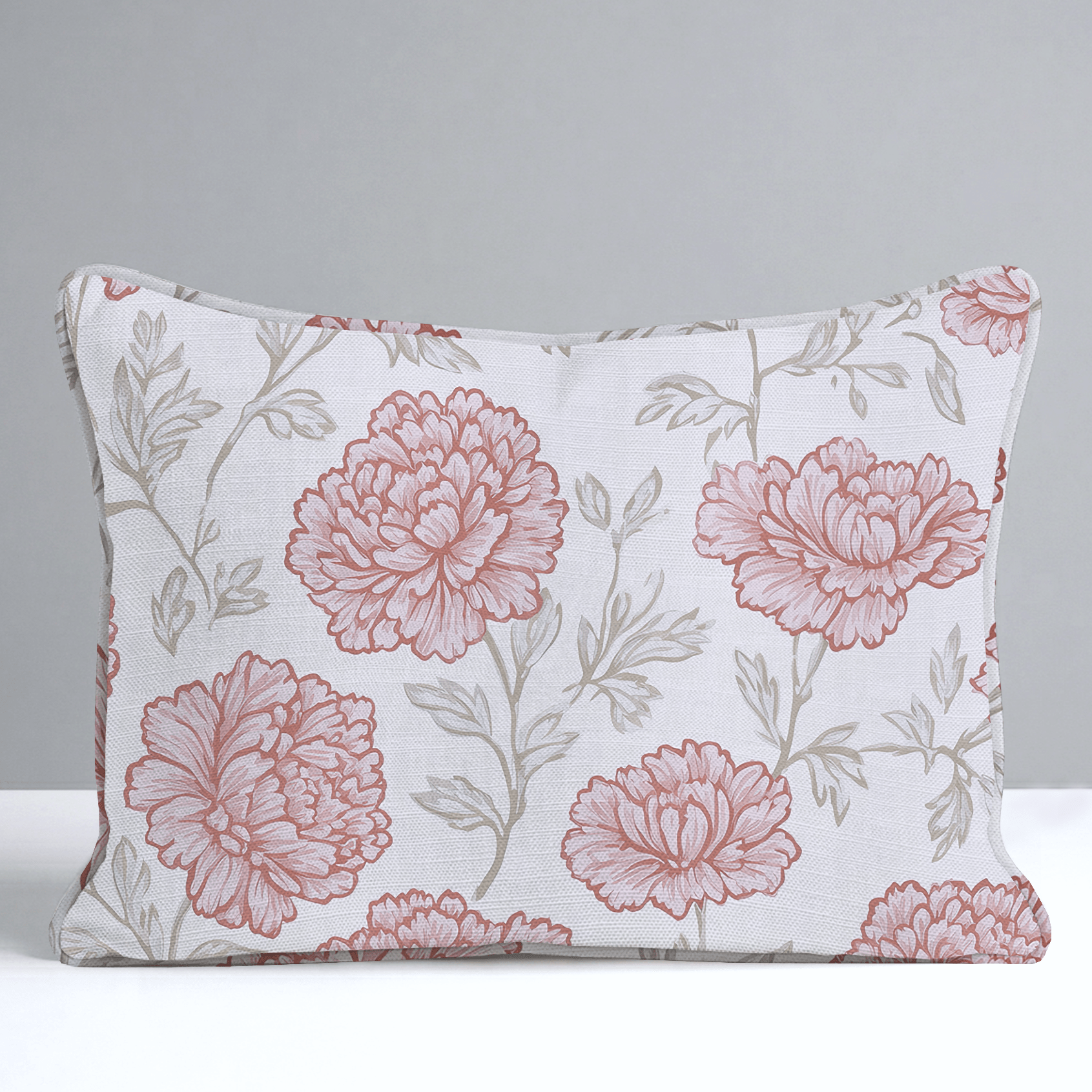 Antique Rose Throw Pillow - Lemon Park