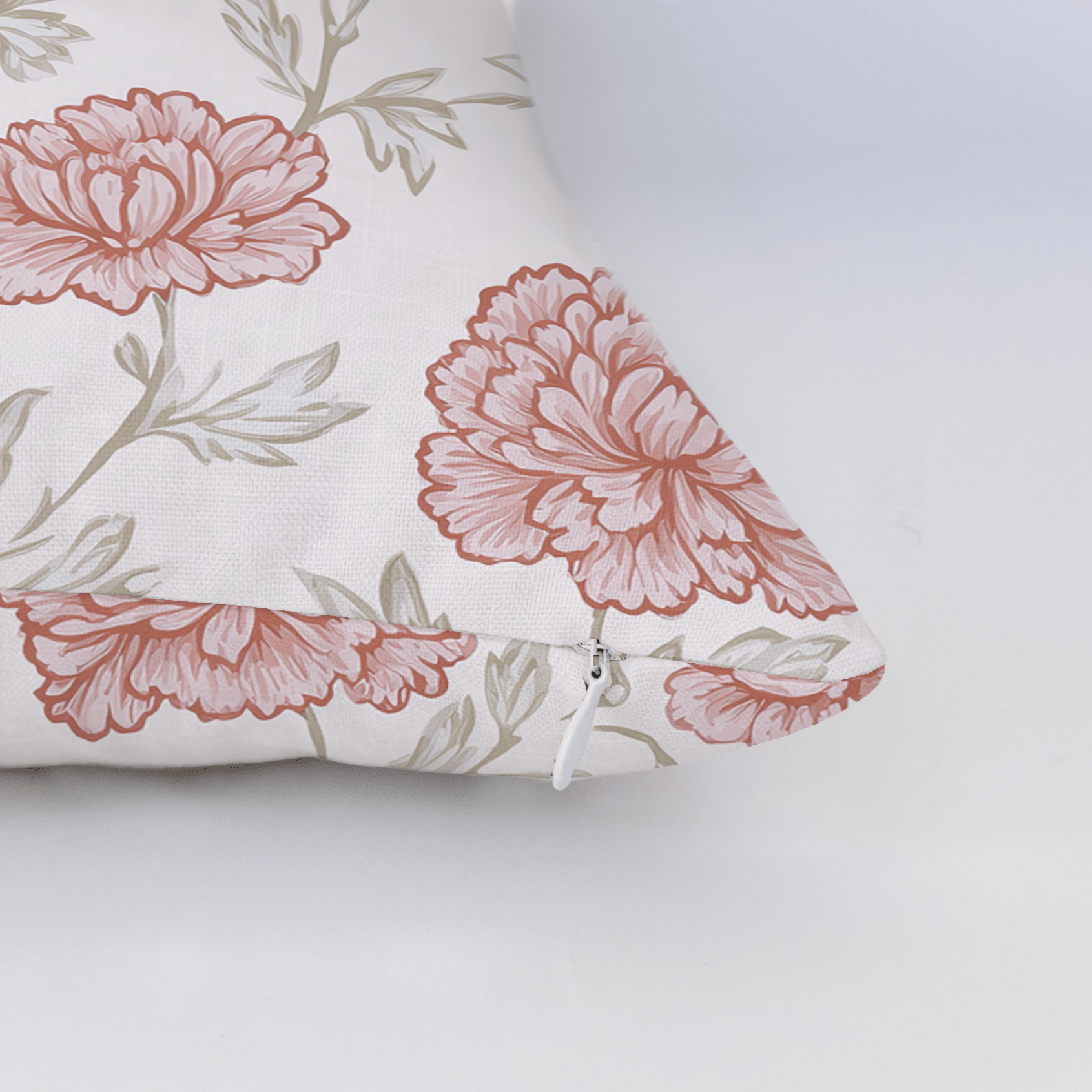 Antique Rose Throw Pillow - Lemon Park