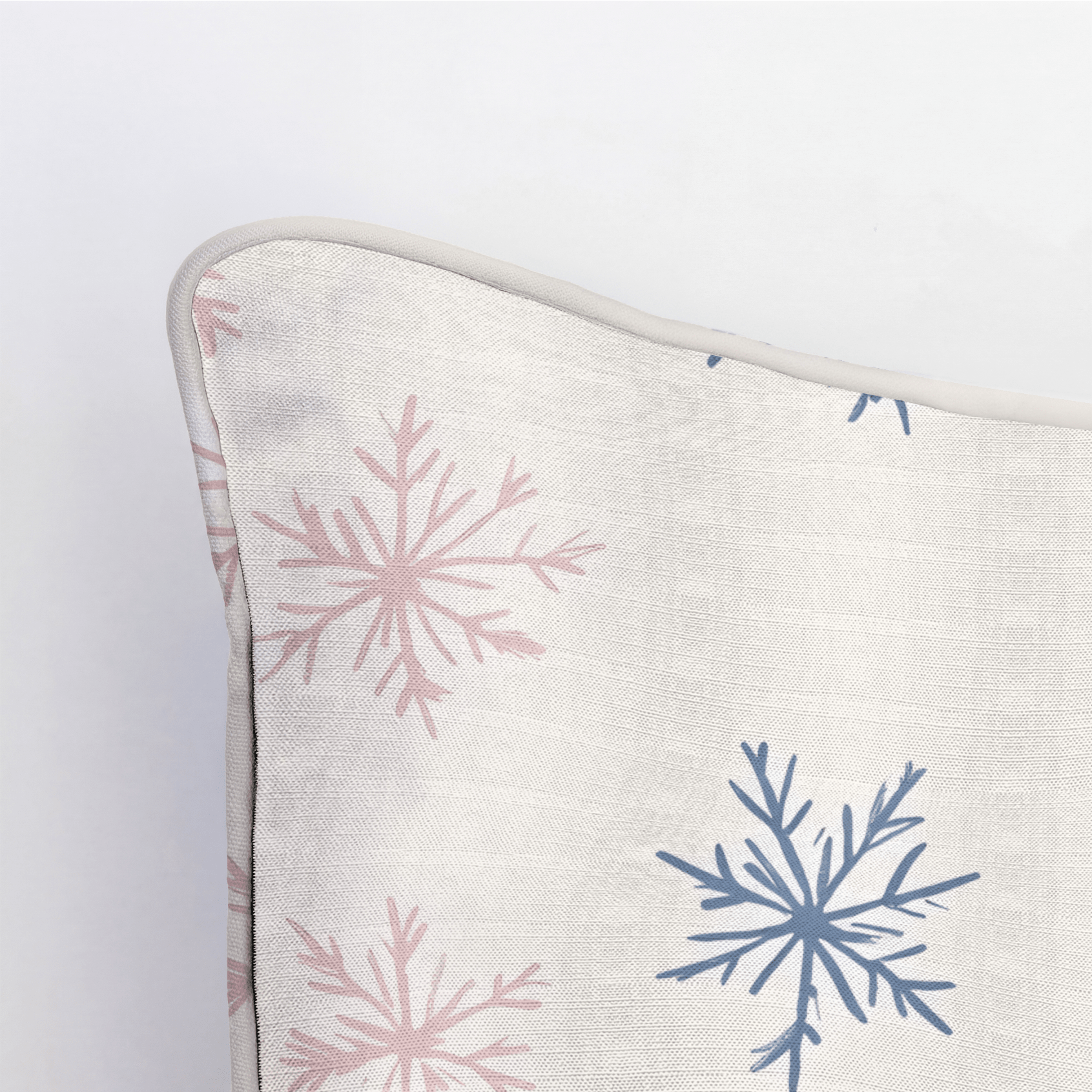 Arctic Bloom Throw Pillow - Lemon Park