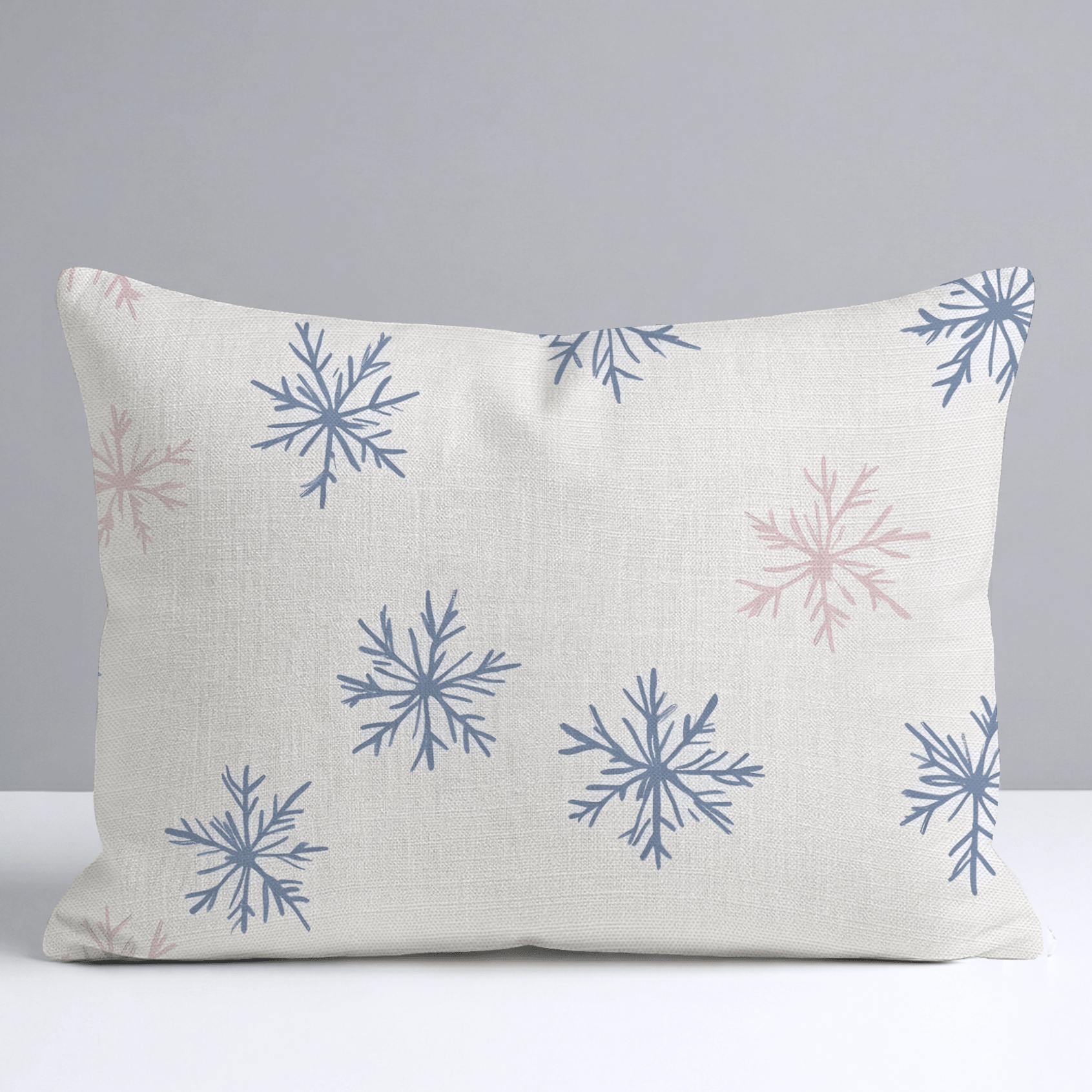 Arctic Bloom Throw Pillow - Lemon Park