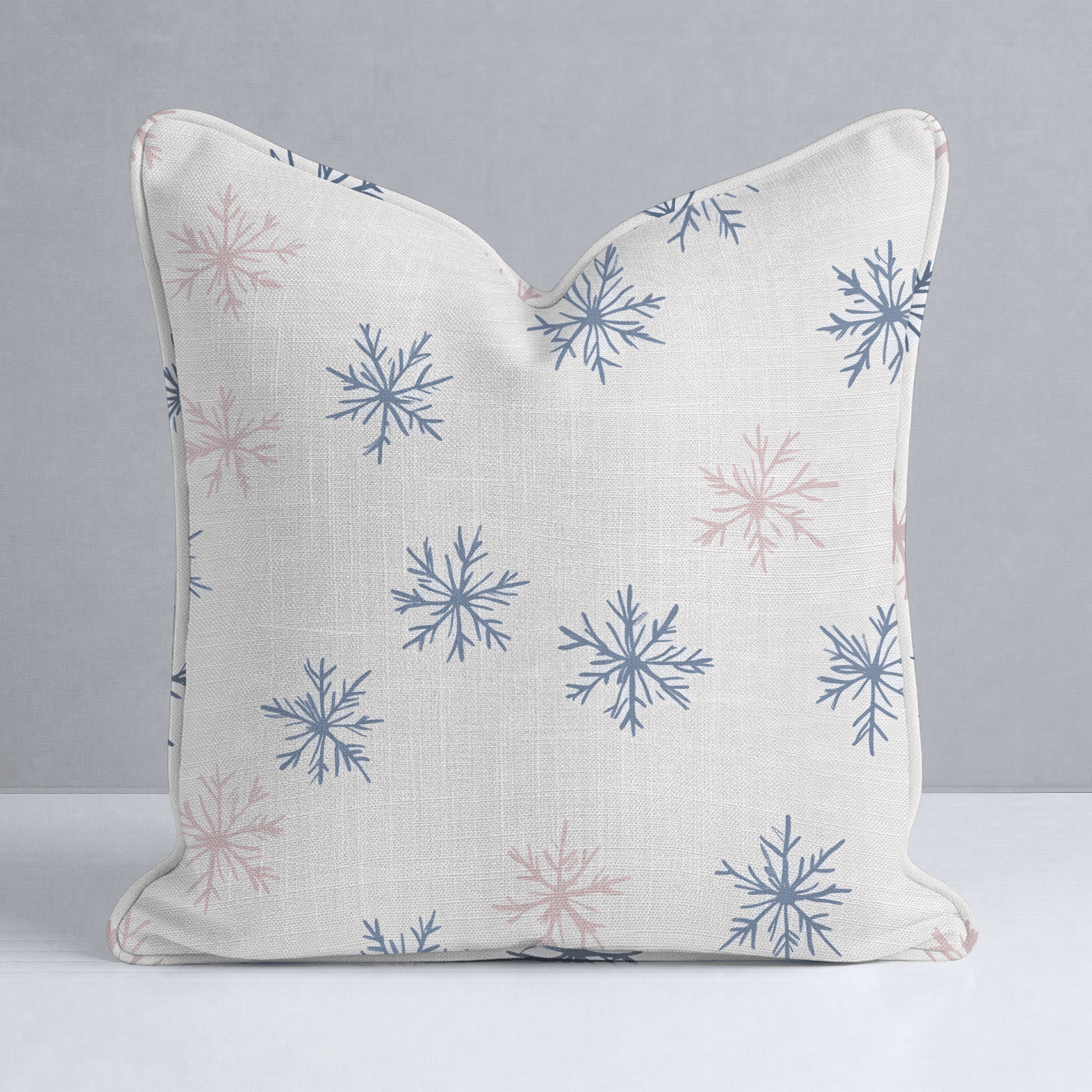 Arctic Bloom Throw Pillow - Lemon Park