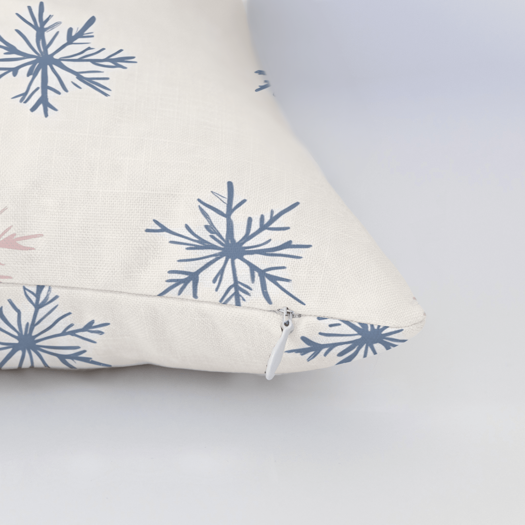 Arctic Bloom Throw Pillow - Lemon Park