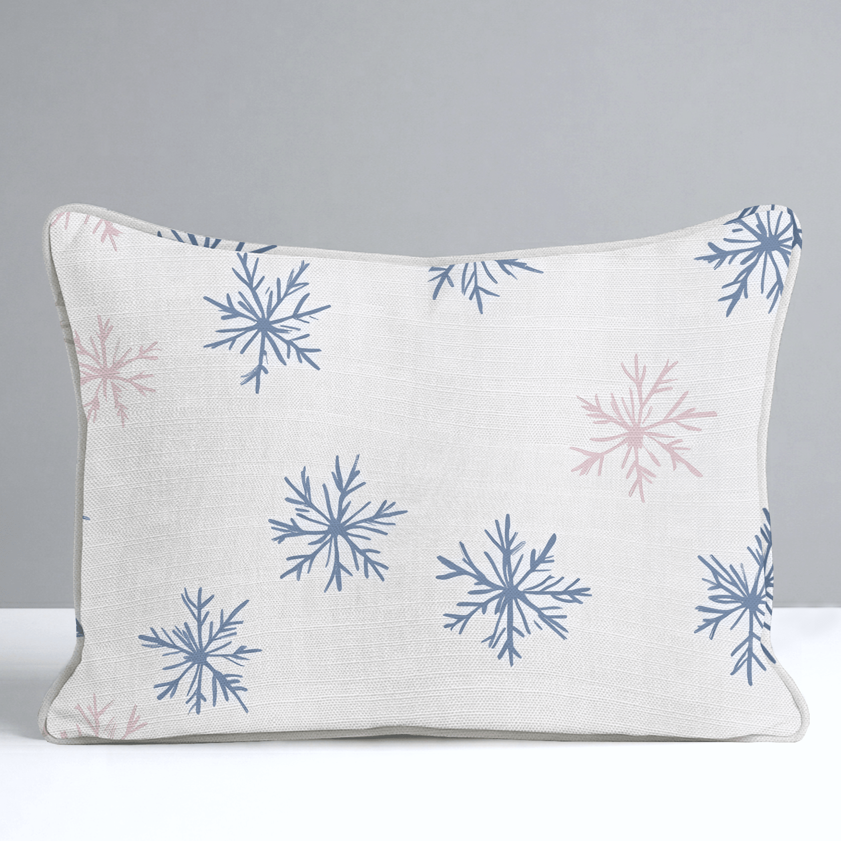 Arctic Bloom Throw Pillow - Lemon Park