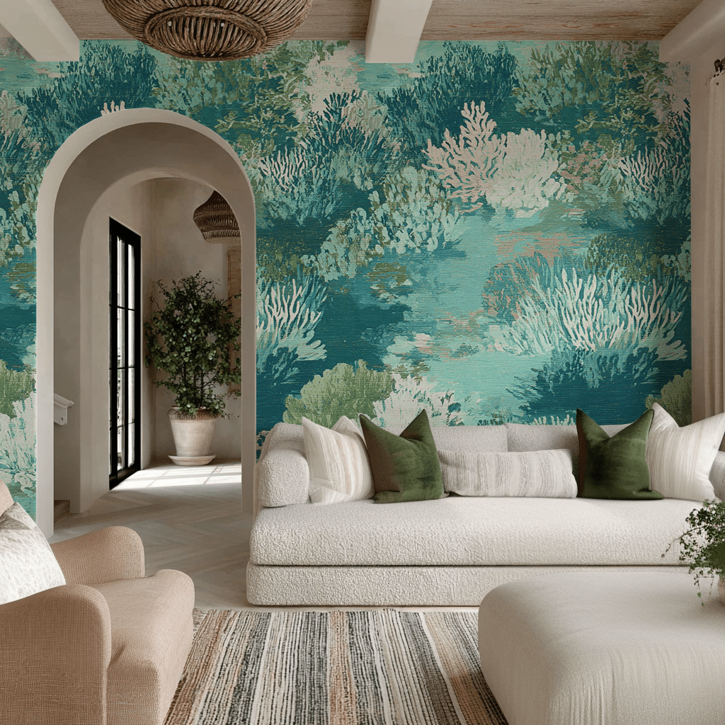 Atlantic Terrace - Wall Mural - Lemon Park
