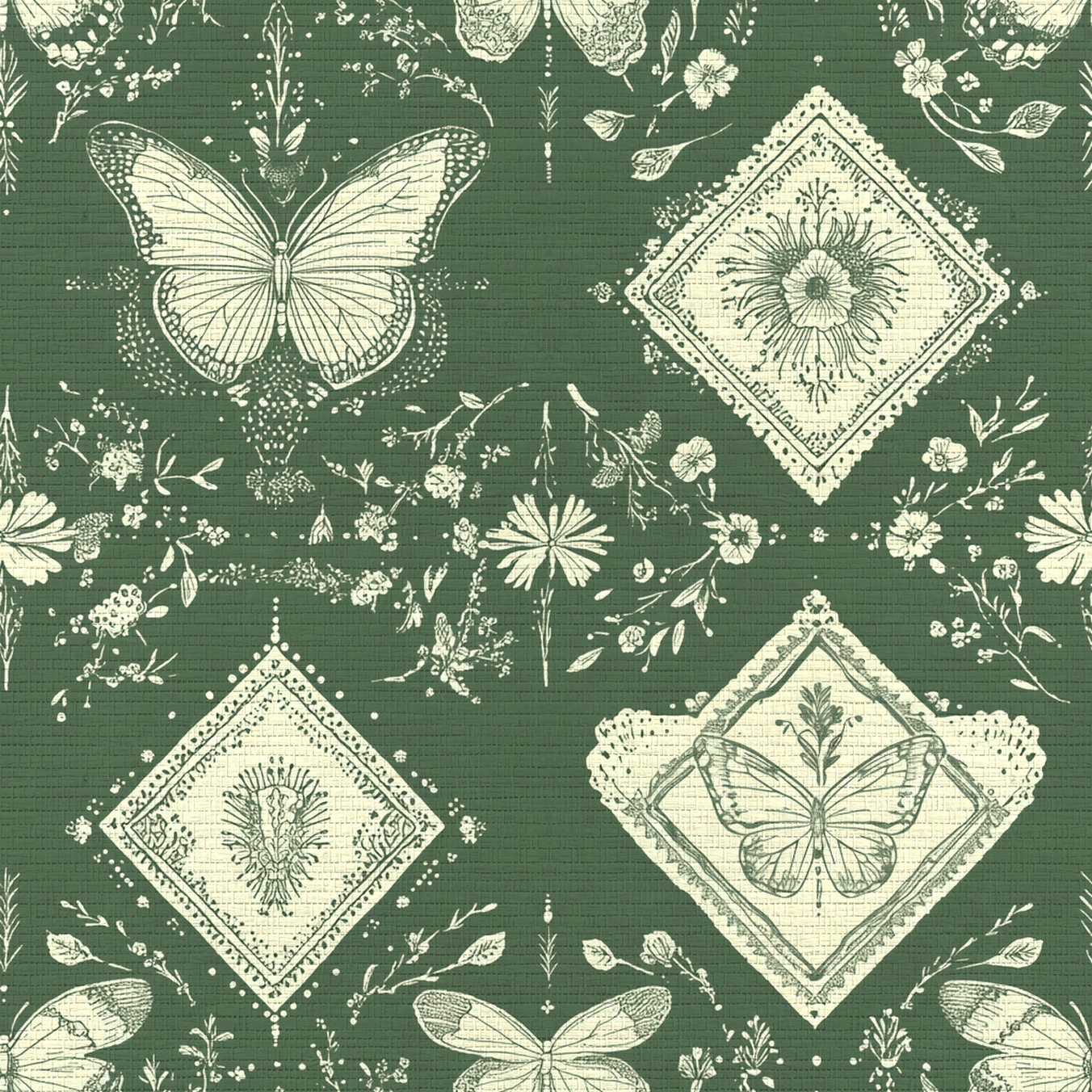 Audrey Faux Grasscloth Wallpaper - Lemon Park