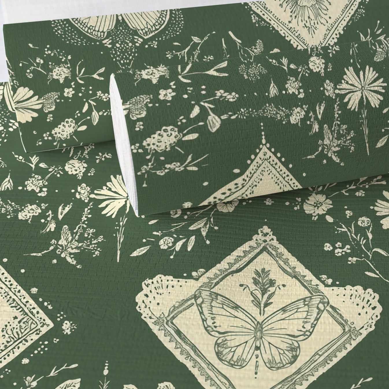 Audrey Faux Grasscloth Wallpaper