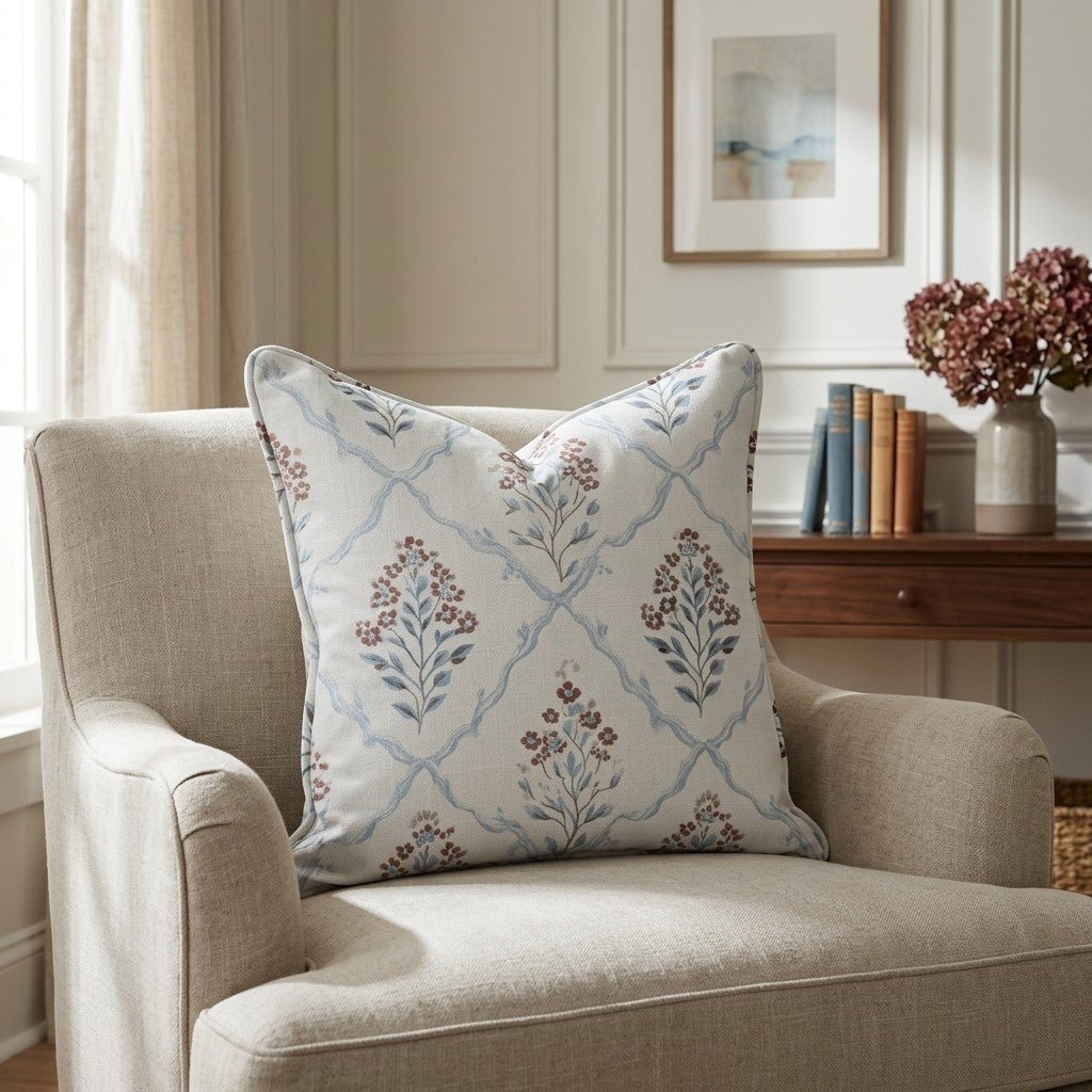 Augusta Hall Throw Pillow - Lemon Park