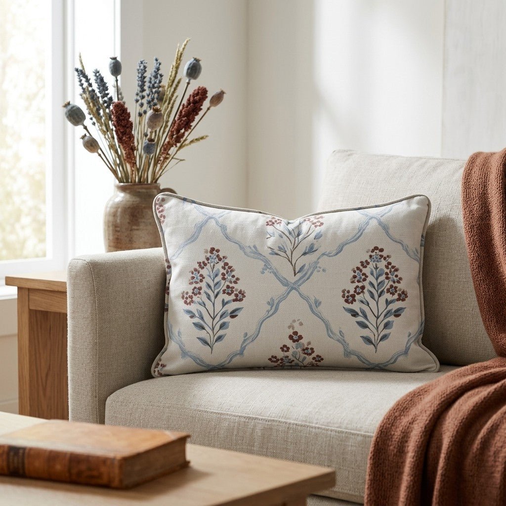 Augusta Hall Throw Pillow - Lemon Park