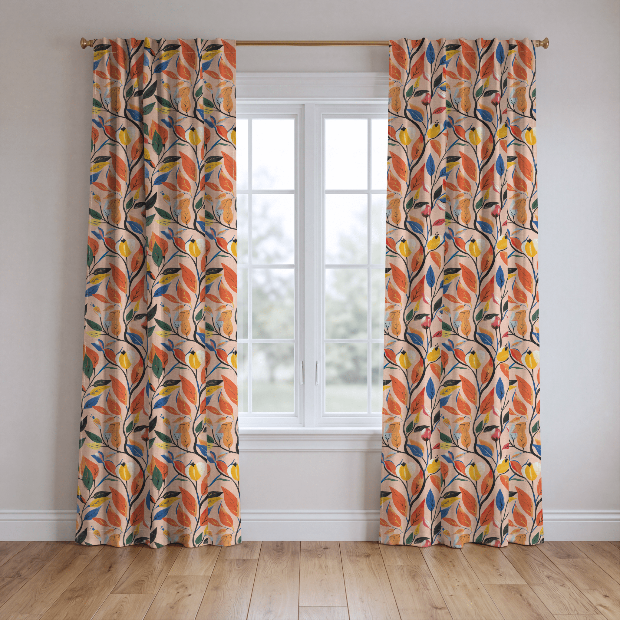 Autumn Whisper - Drapery - Lemon Park