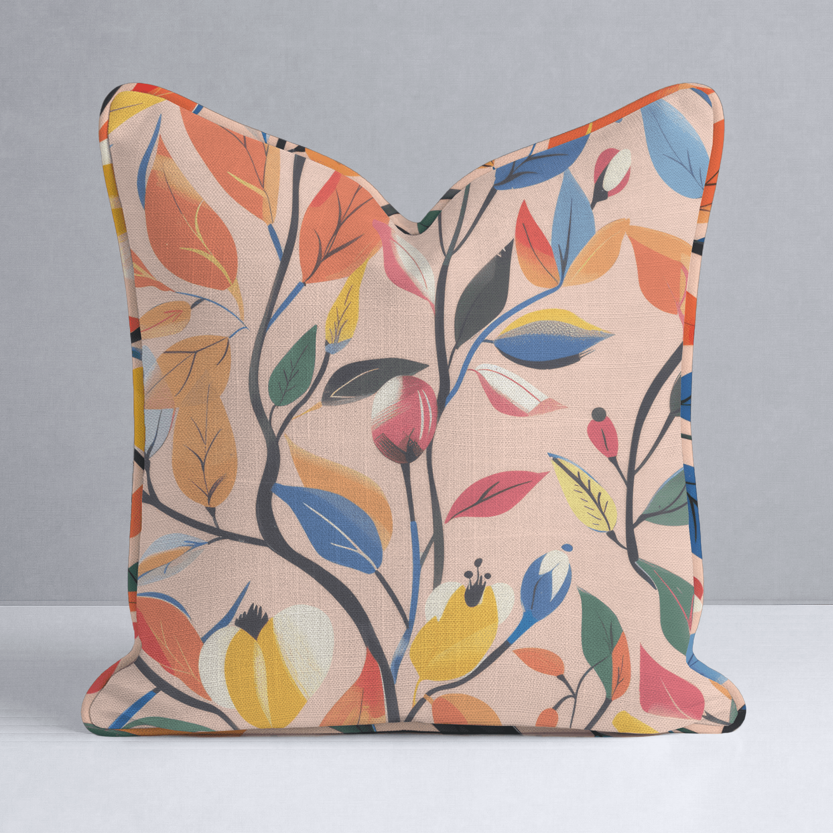 Autumn Whisper Throw Pillow - Lemon Park
