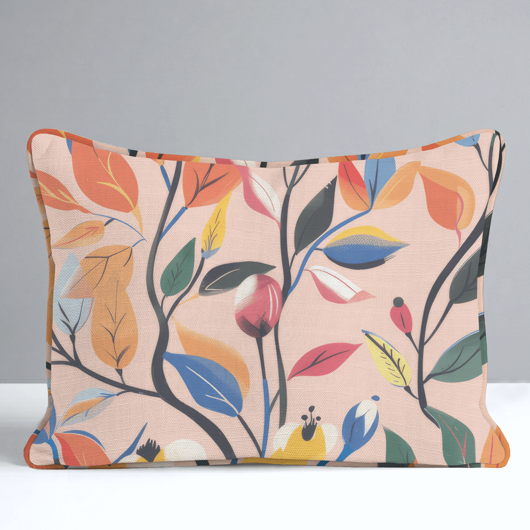 Autumn Whisper Throw Pillow - Lemon Park