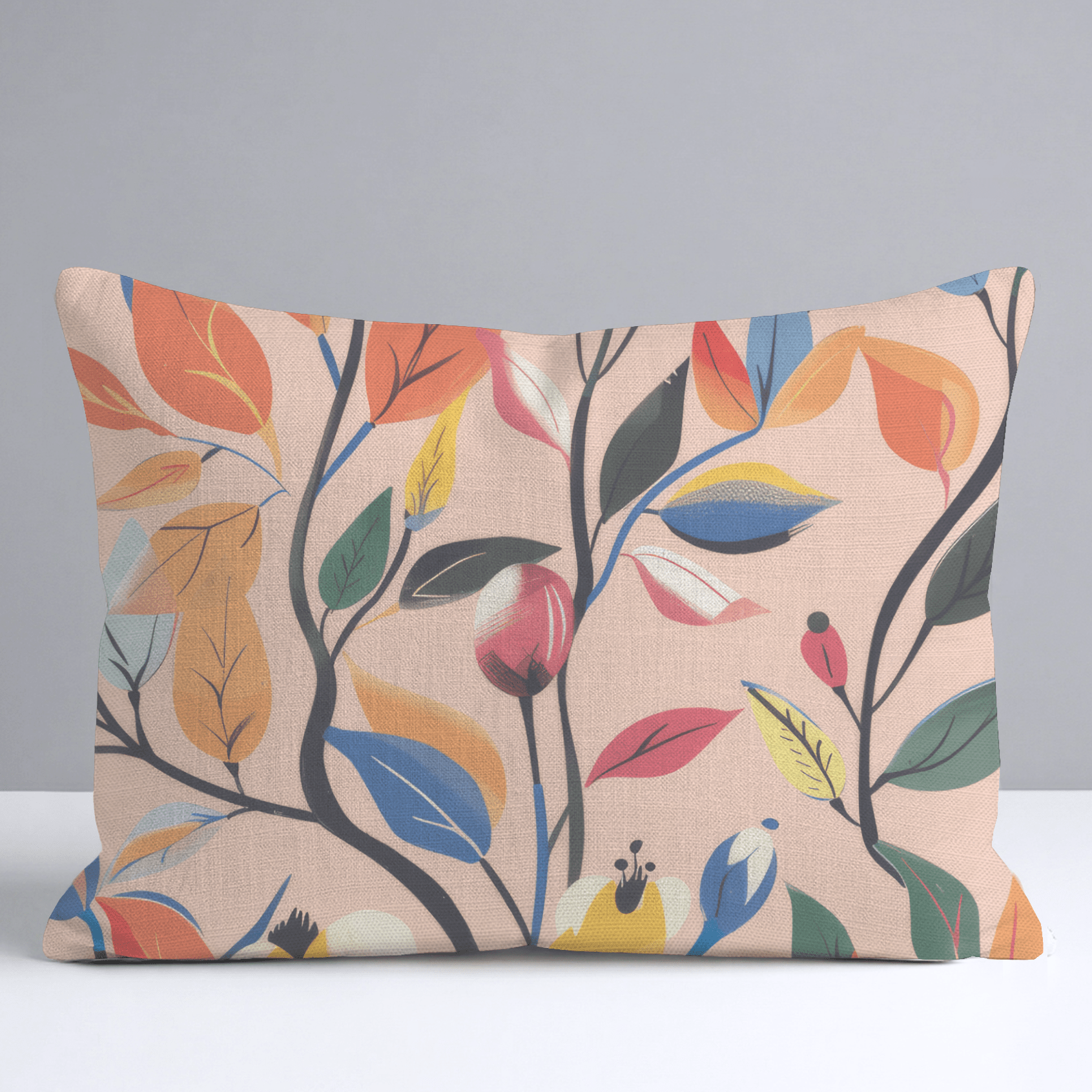 Autumn Whisper Throw Pillow - Lemon Park