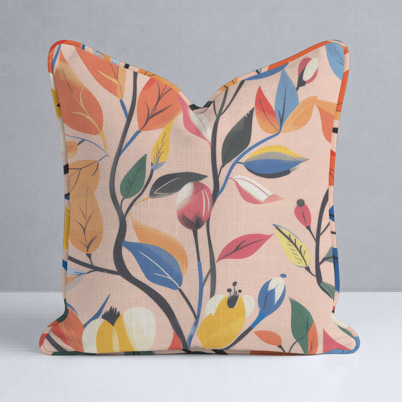 Autumn Whisper Throw Pillow - Lemon Park