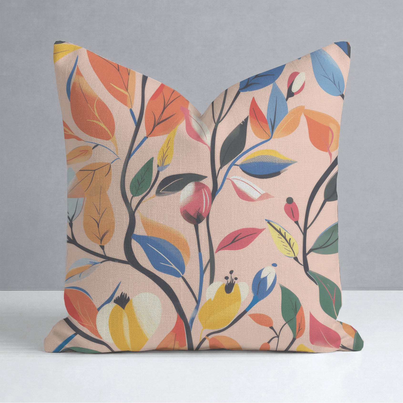 Autumn Whisper Throw Pillow - Lemon Park