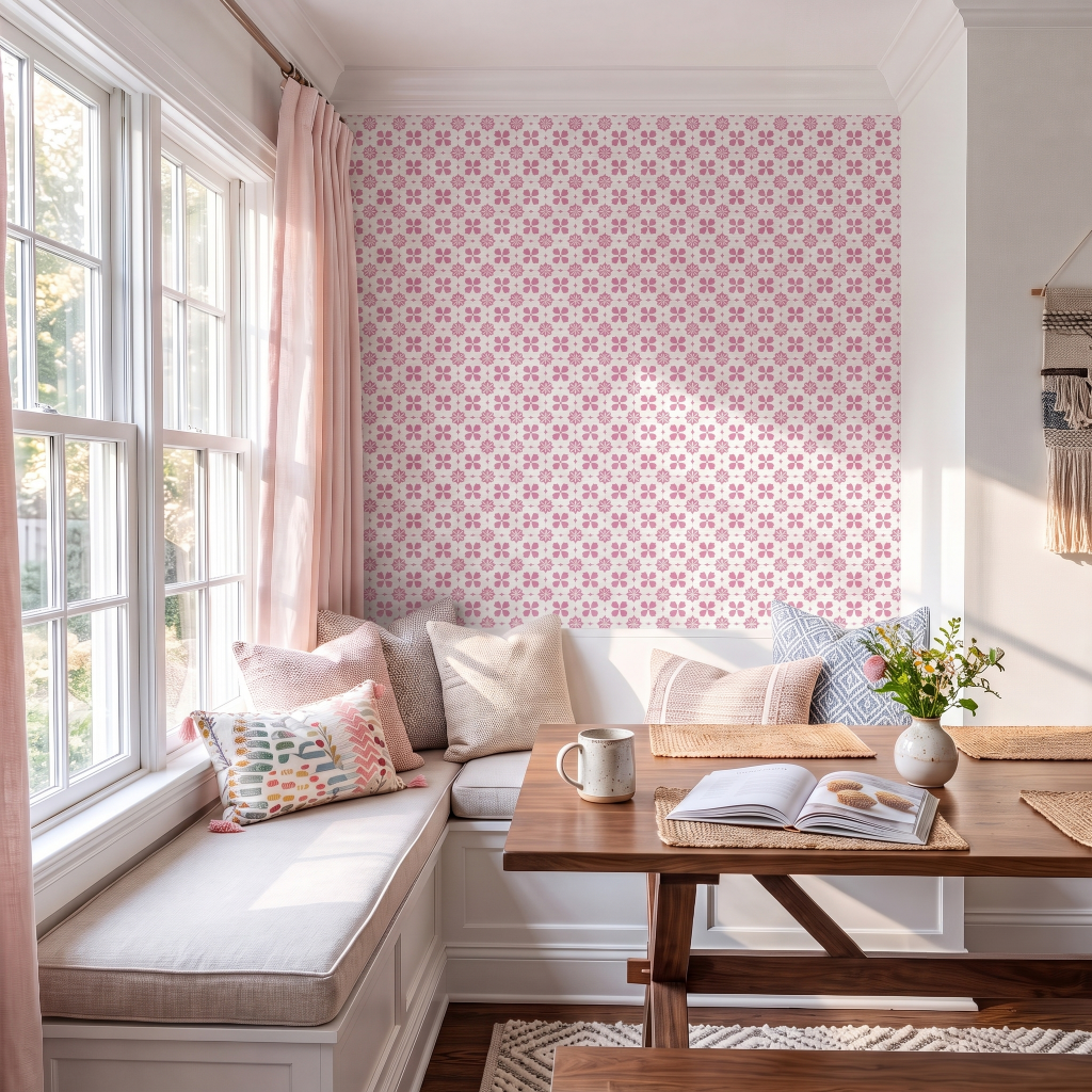 Nora Faux Grasscloth Wallpaper
