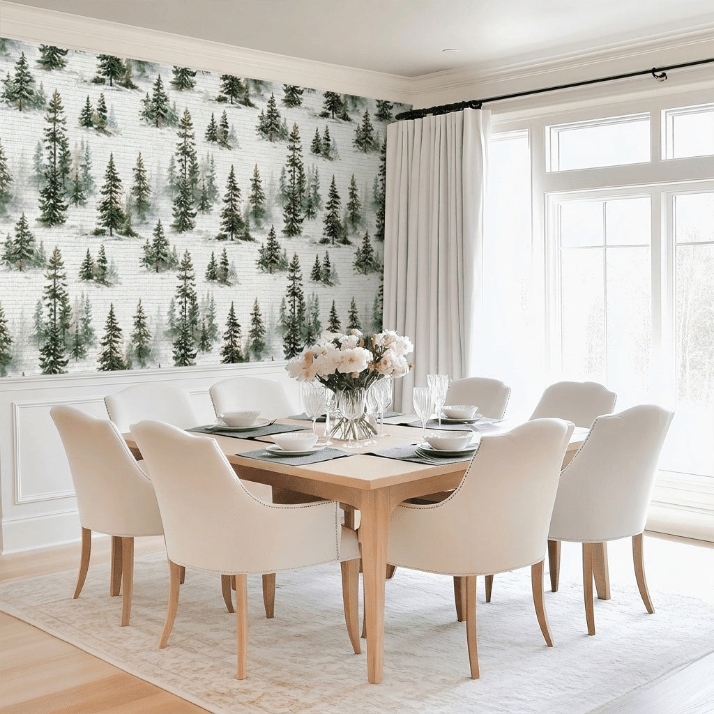 Big Bear Faux Grasscloth Wallpaper