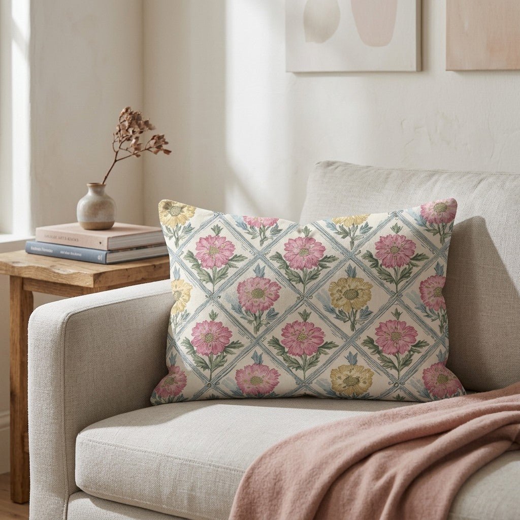 Ballet Slippers Throw Pillow - Lemon Park