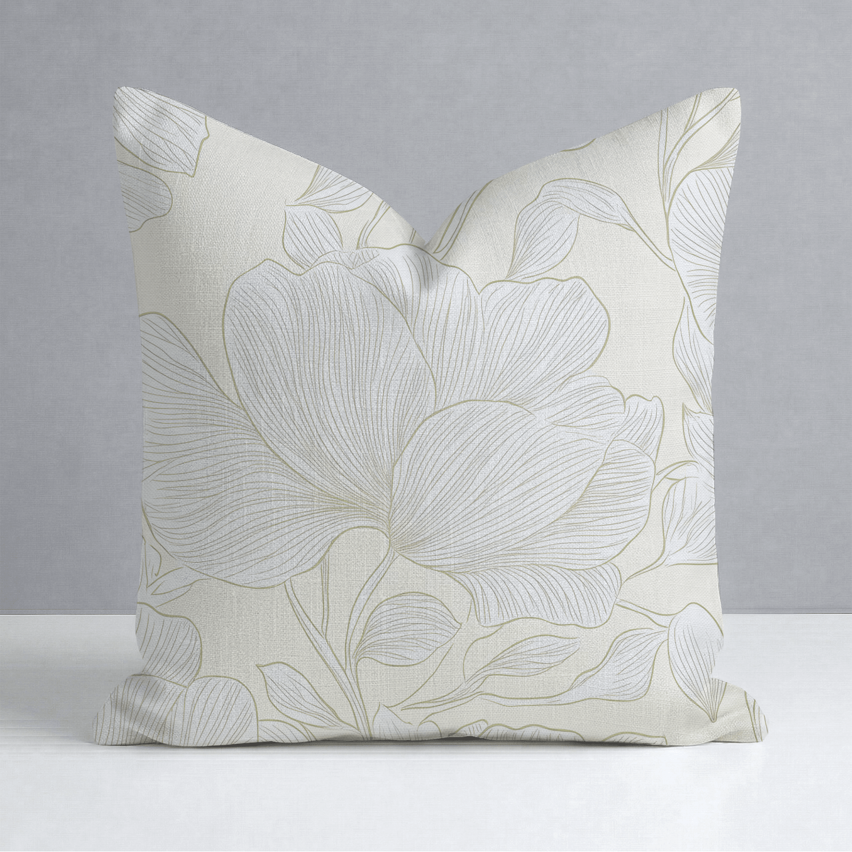 Banana Pudding Throw Pillow - Lemon Park