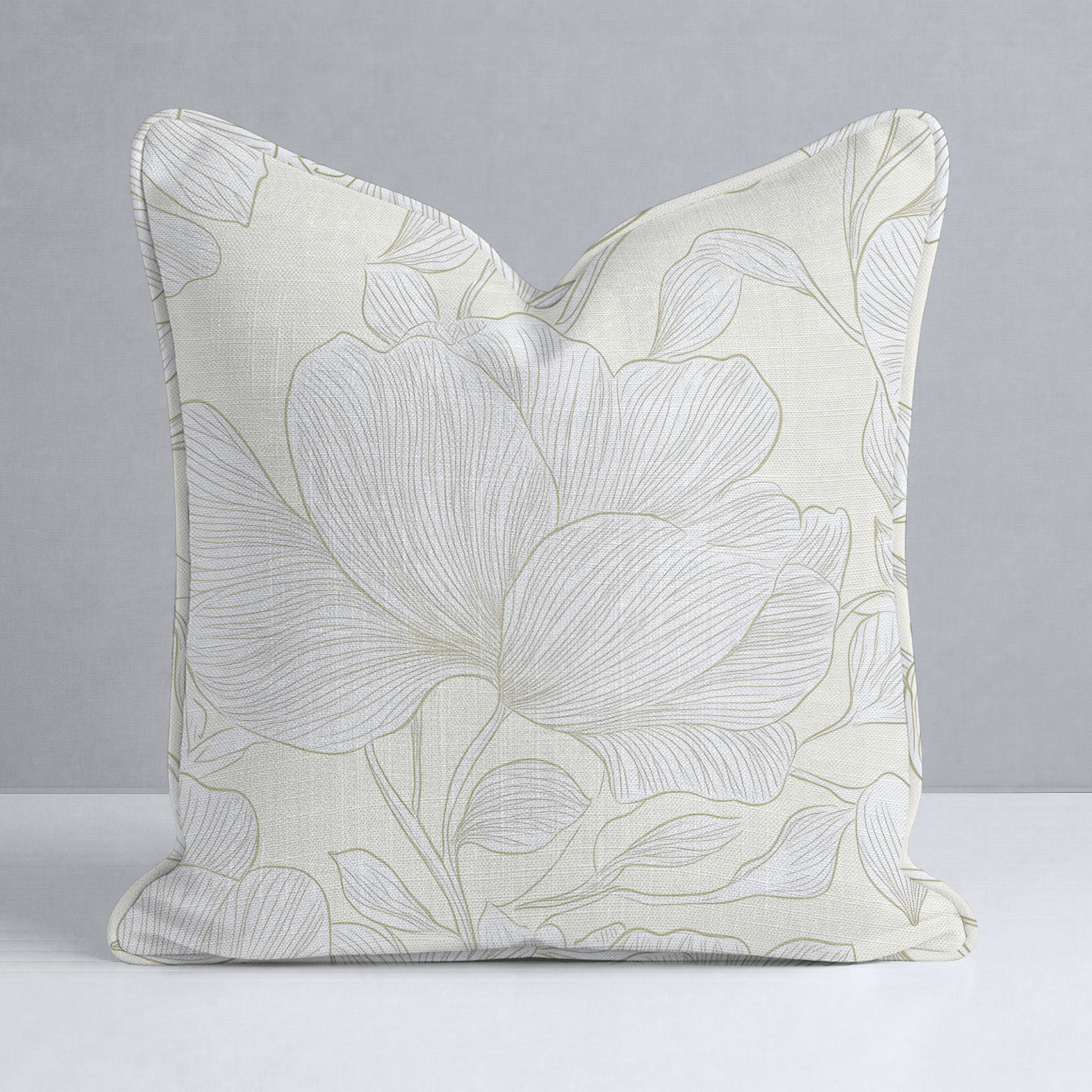 Banana Pudding Throw Pillow - Lemon Park