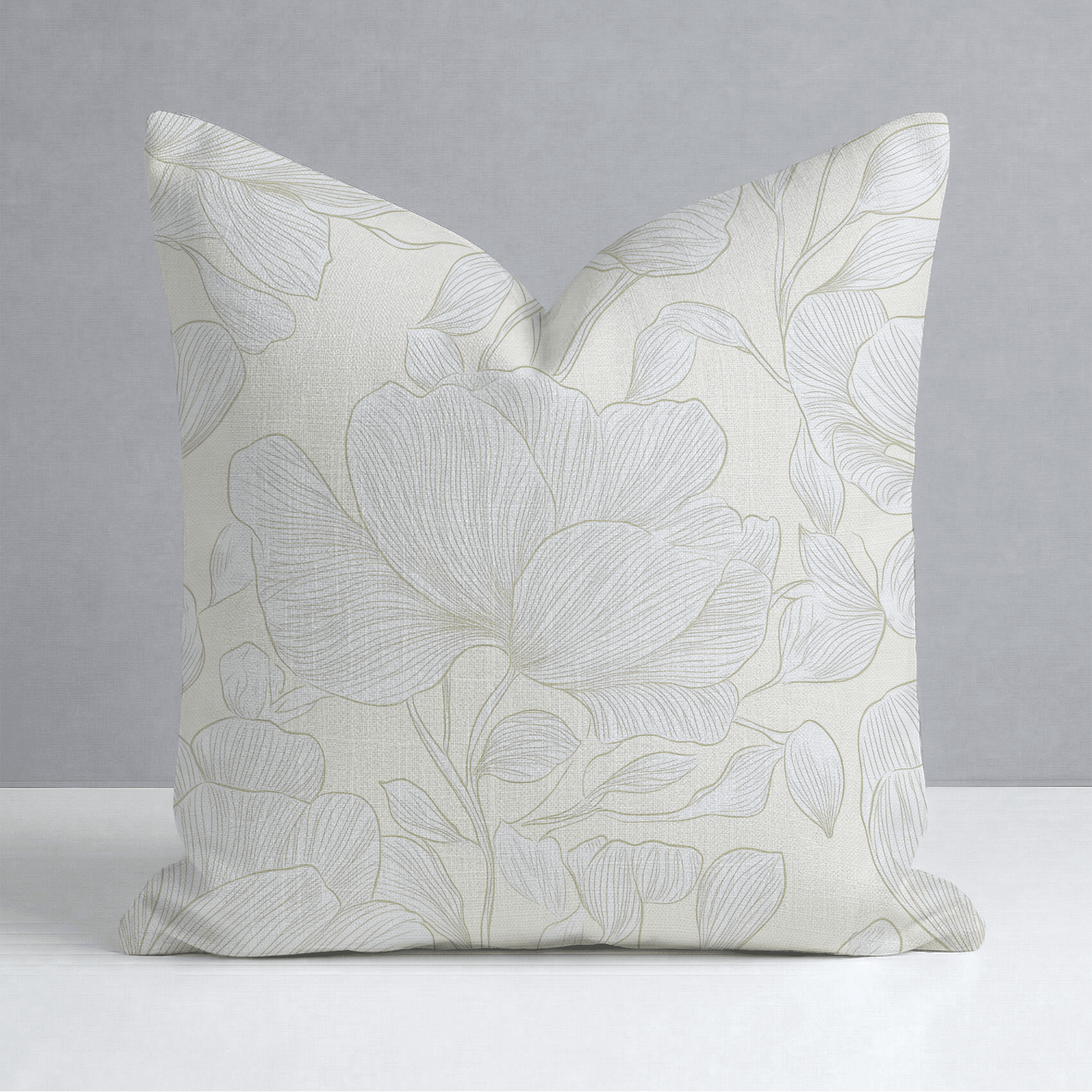 Banana Pudding Throw Pillow - Lemon Park