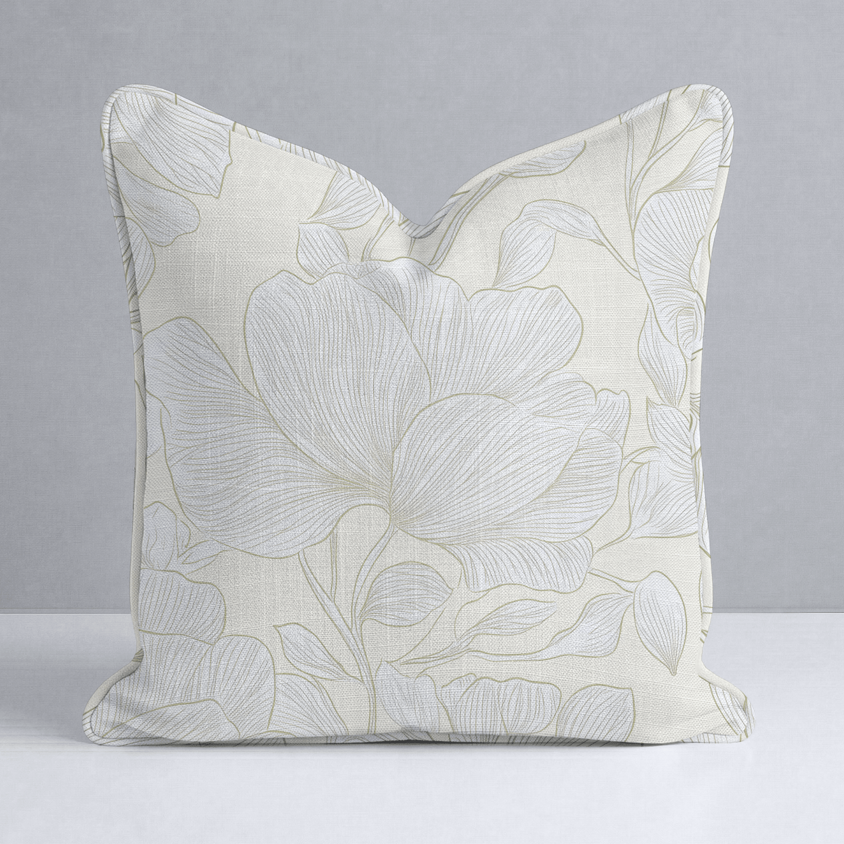 Banana Pudding Throw Pillow - Lemon Park