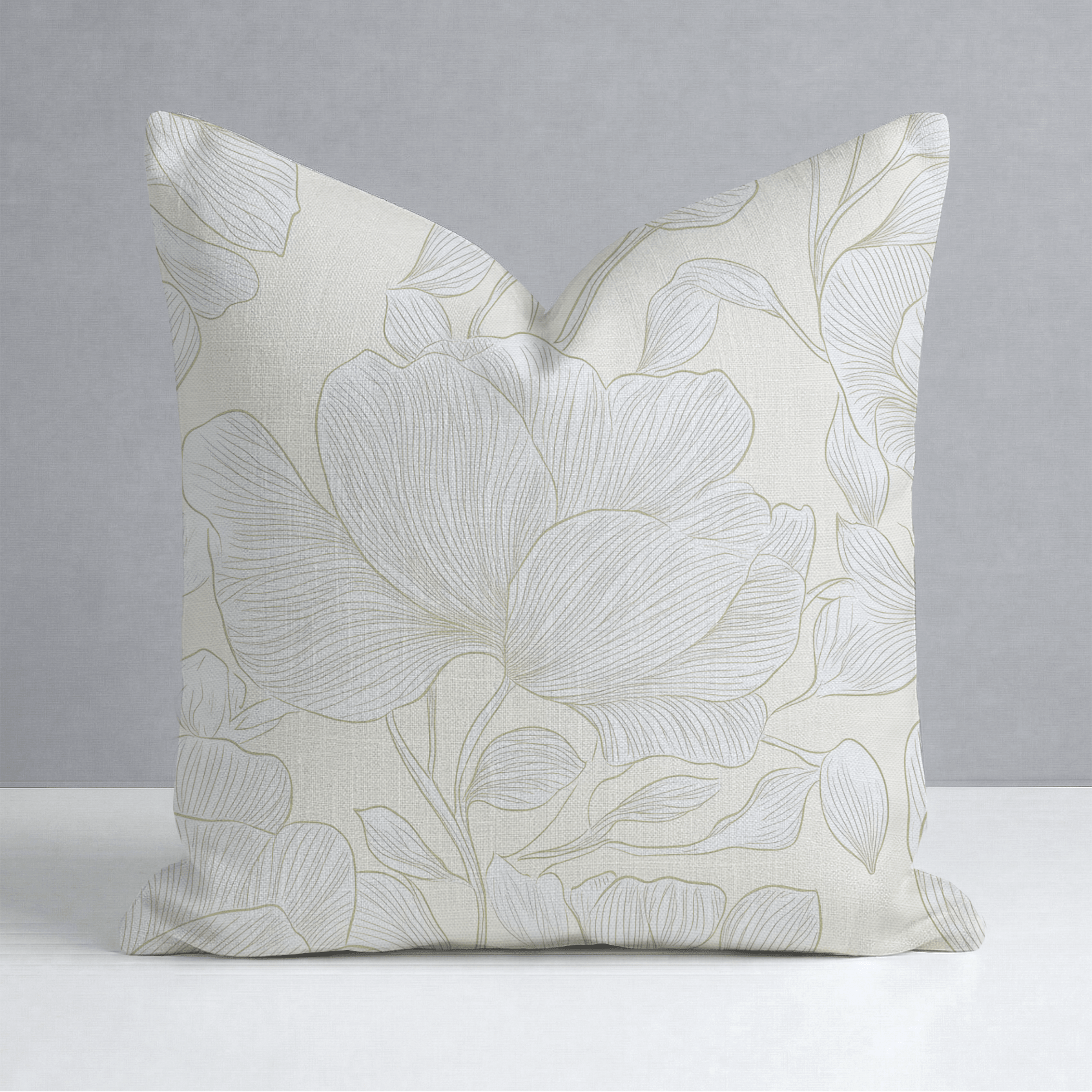Banana Pudding Throw Pillow - Lemon Park