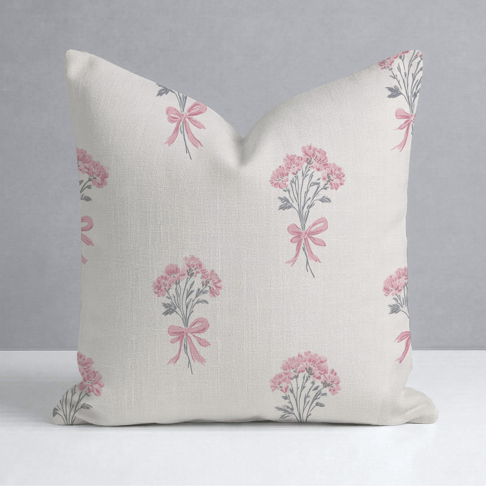 Bare Blossom Throw Pillow - Lemon Park