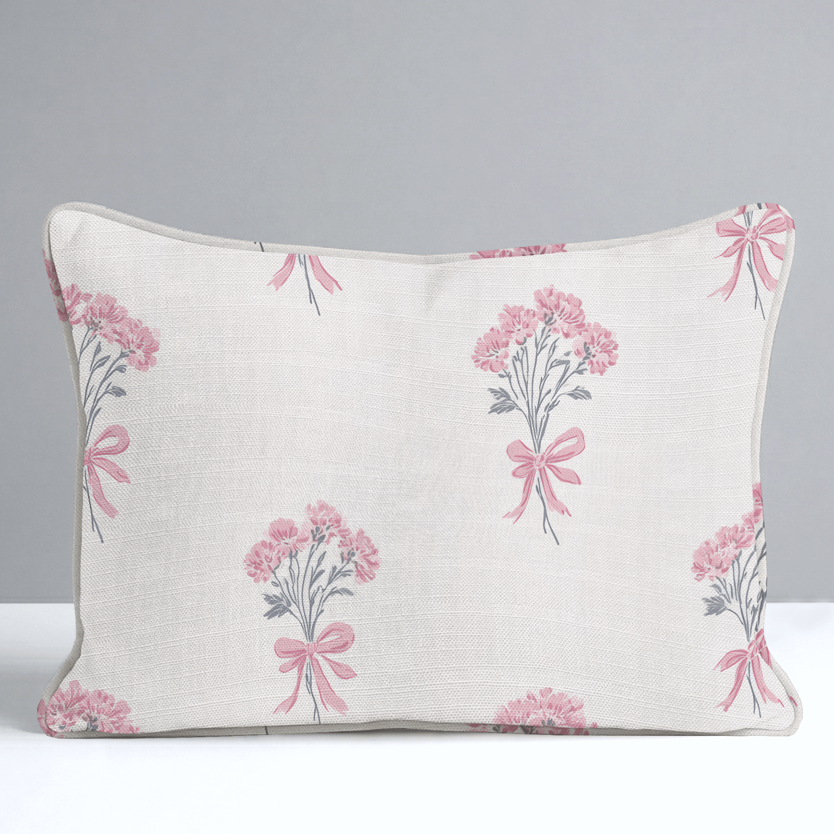 Bare Blossom Throw Pillow - Lemon Park