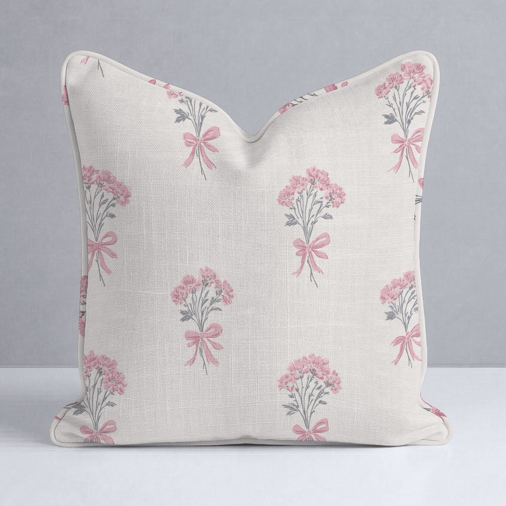 Bare Blossom Throw Pillow - Lemon Park
