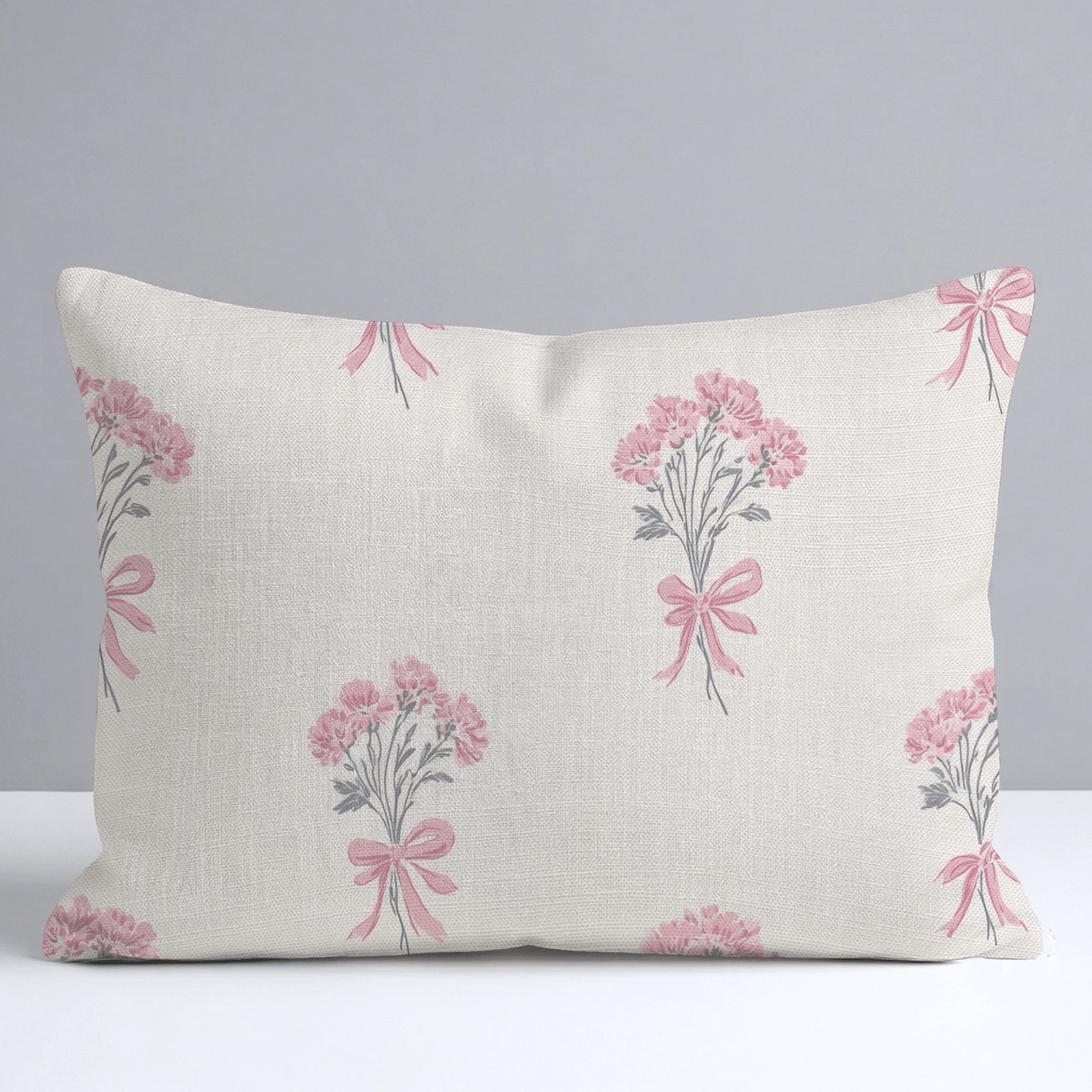 Bare Blossom Throw Pillow - Lemon Park