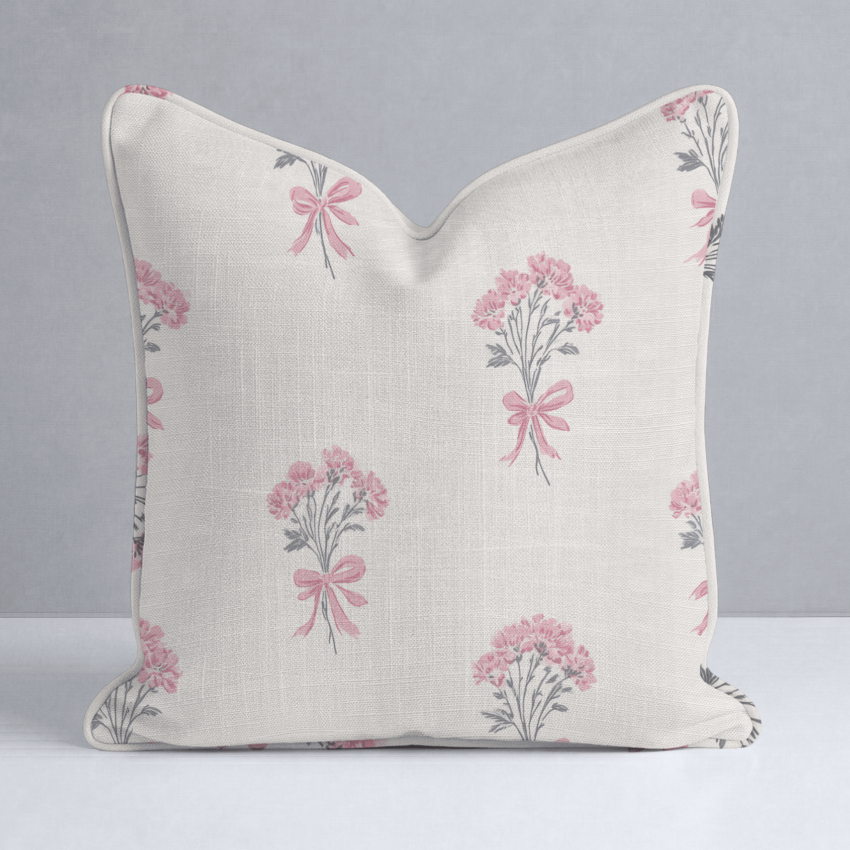 Bare Blossom Throw Pillow - Lemon Park