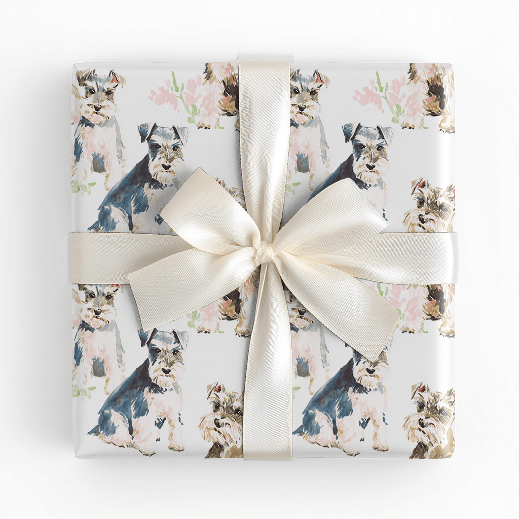 Barkley Barks - Wrapping Paper - Lemon Park