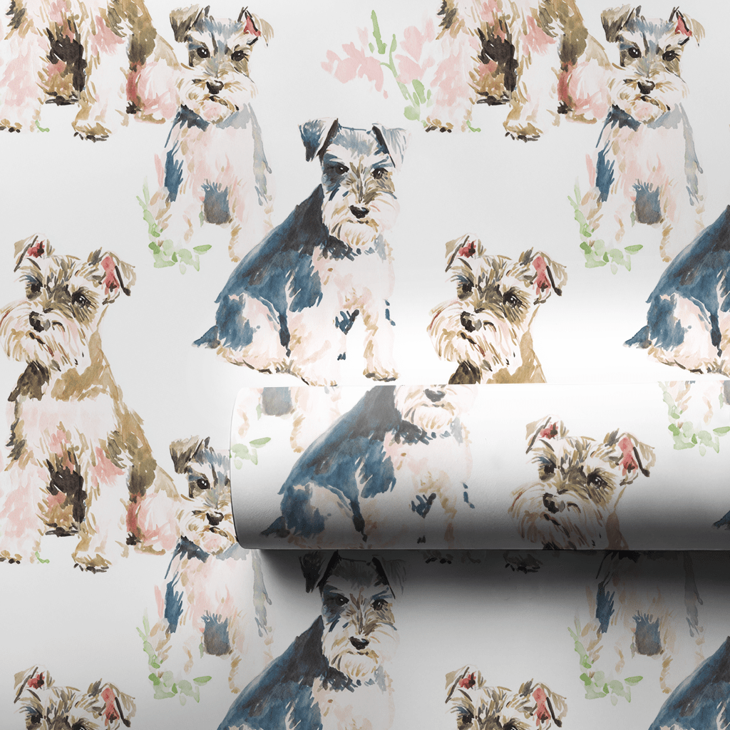 Barkley Barks - Wrapping Paper - Lemon Park