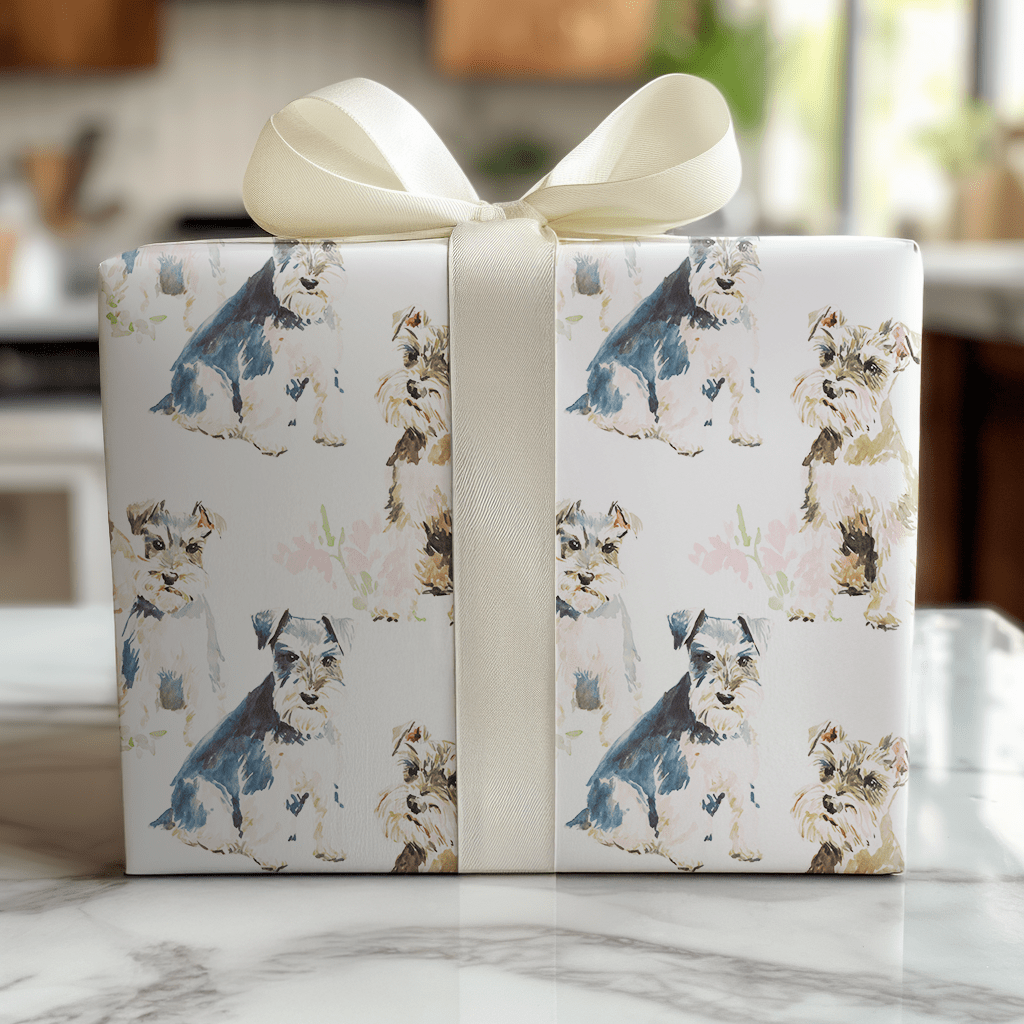 Barkley Barks - Wrapping Paper - Lemon Park