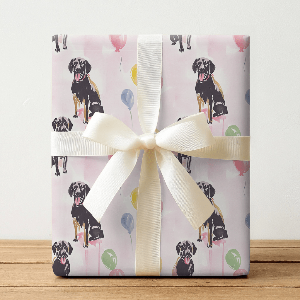 Baxter Birthday - Wrapping Paper - Lemon Park