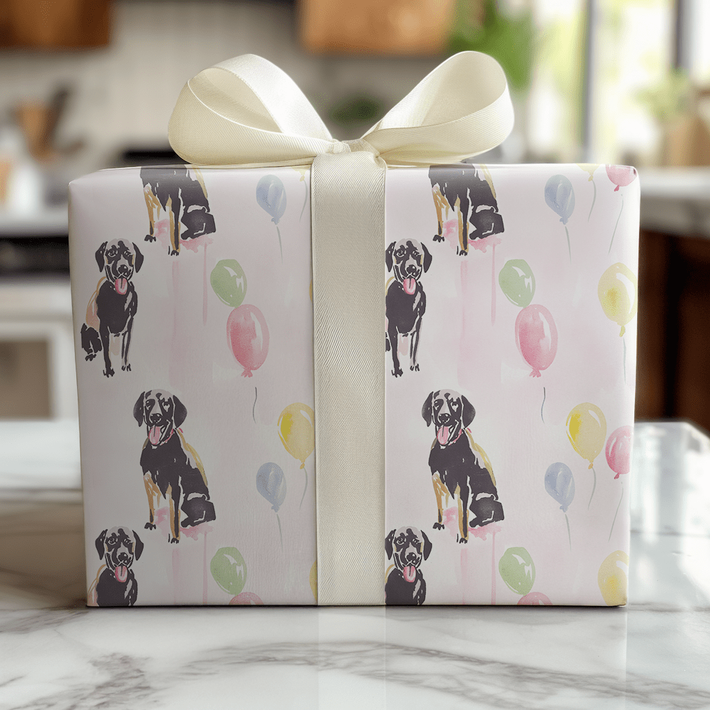 Baxter Birthday - Wrapping Paper - Lemon Park