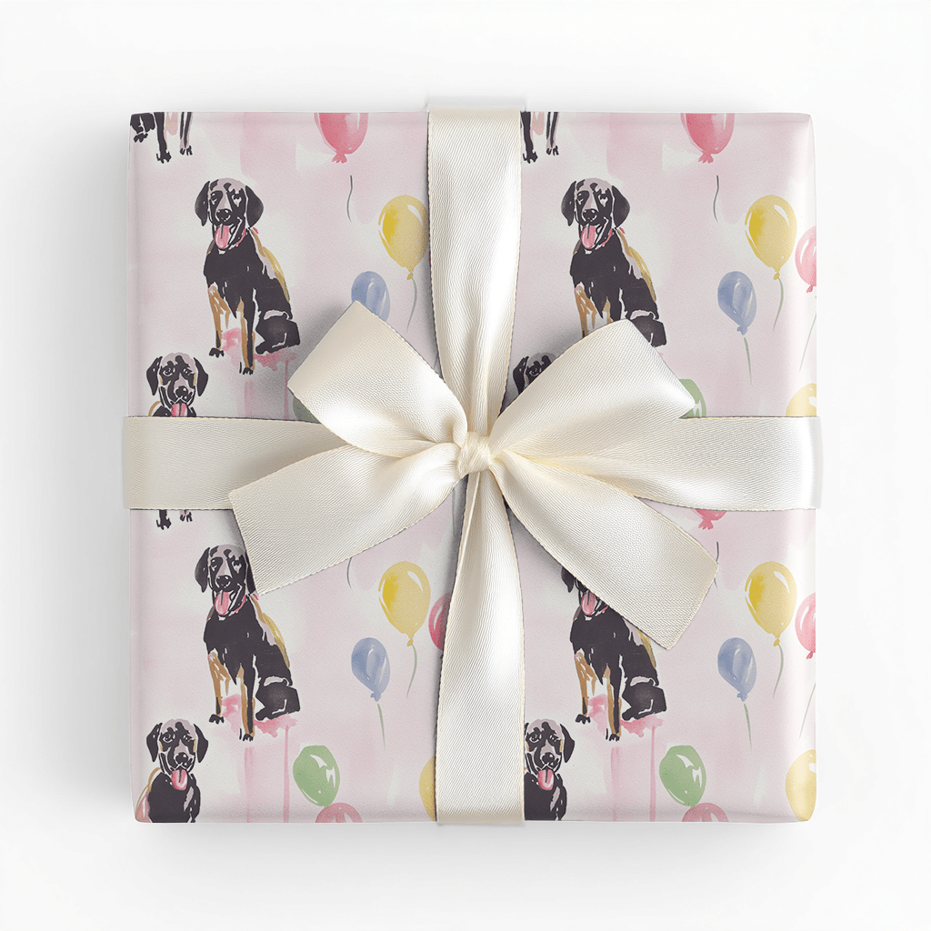 Baxter Birthday - Wrapping Paper - Lemon Park