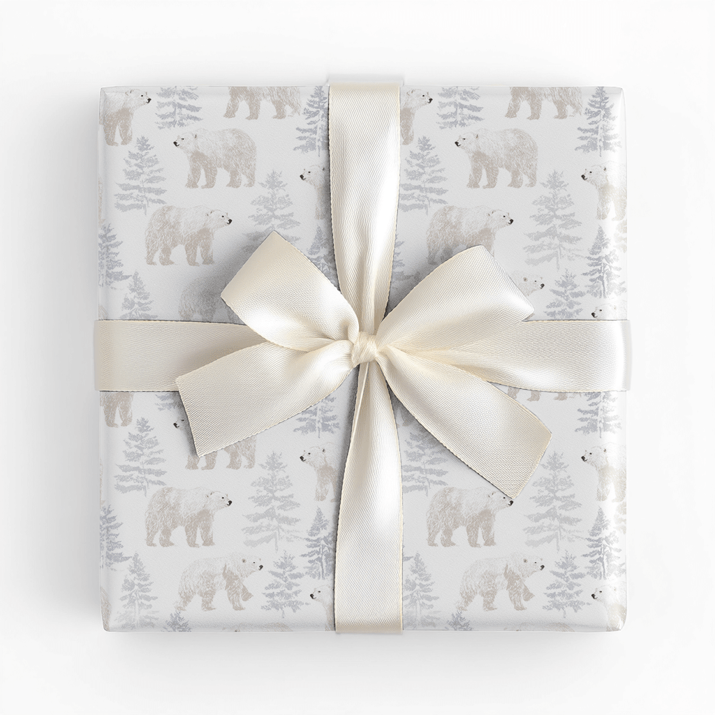 Beary Merry - Wrapping Paper - Lemon Park
